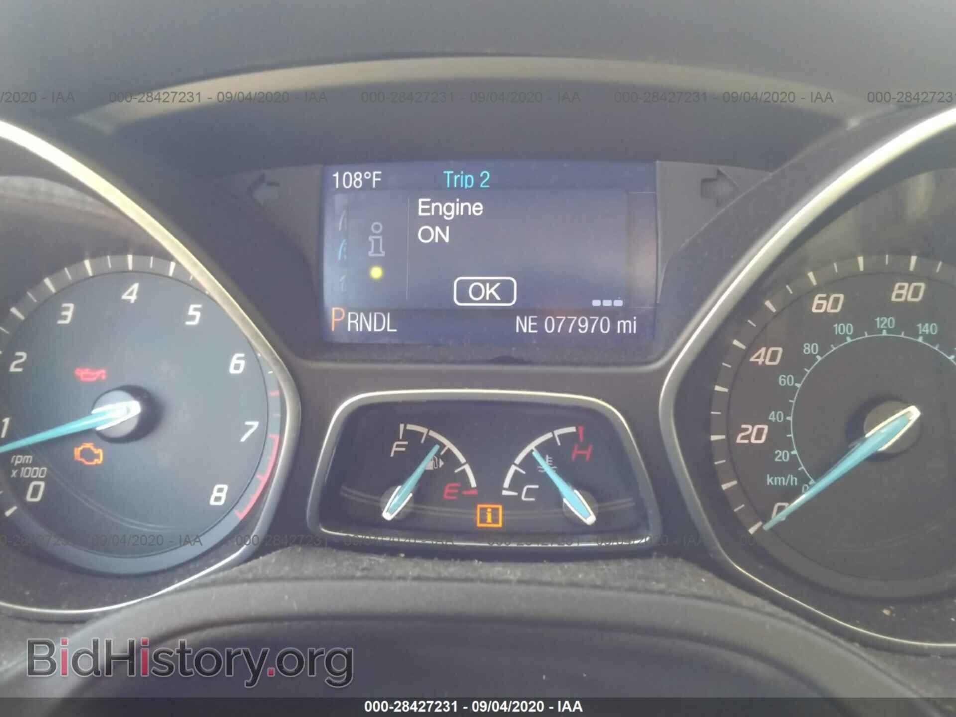 2014 FORD FOCUS - VIN: 1FADP3F21EL351714 - Фото 7