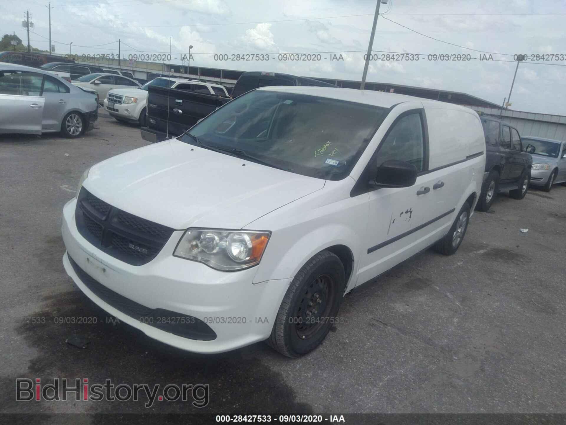 2013 RAM CARGO VAN - VIN: 2C4JRGAG3DR635112 - Фото 2