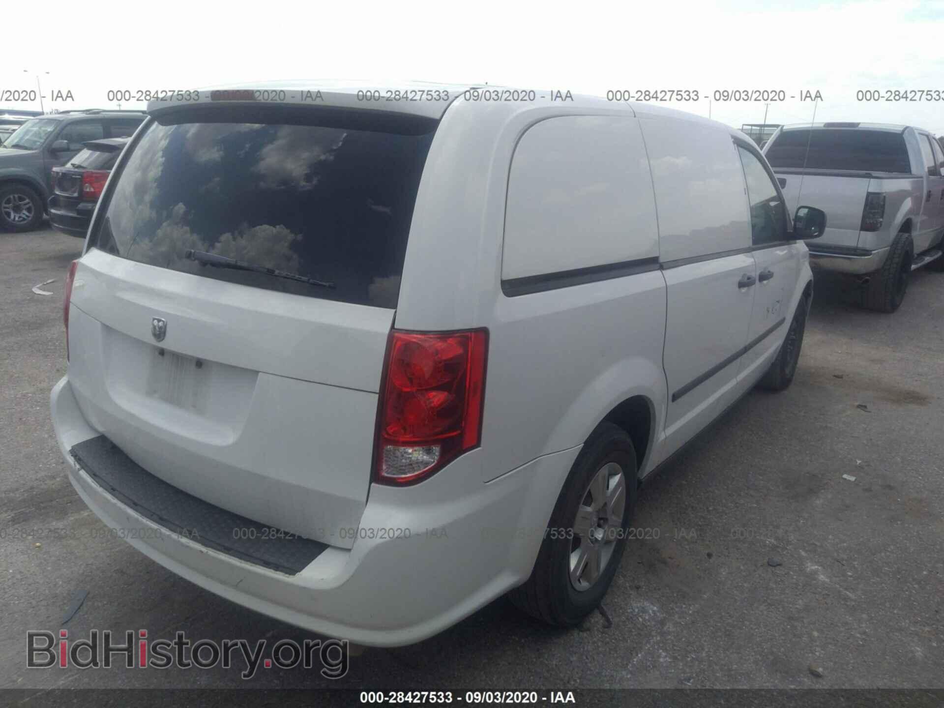 2013 RAM CARGO VAN - VIN: 2C4JRGAG3DR635112 - Фото 4