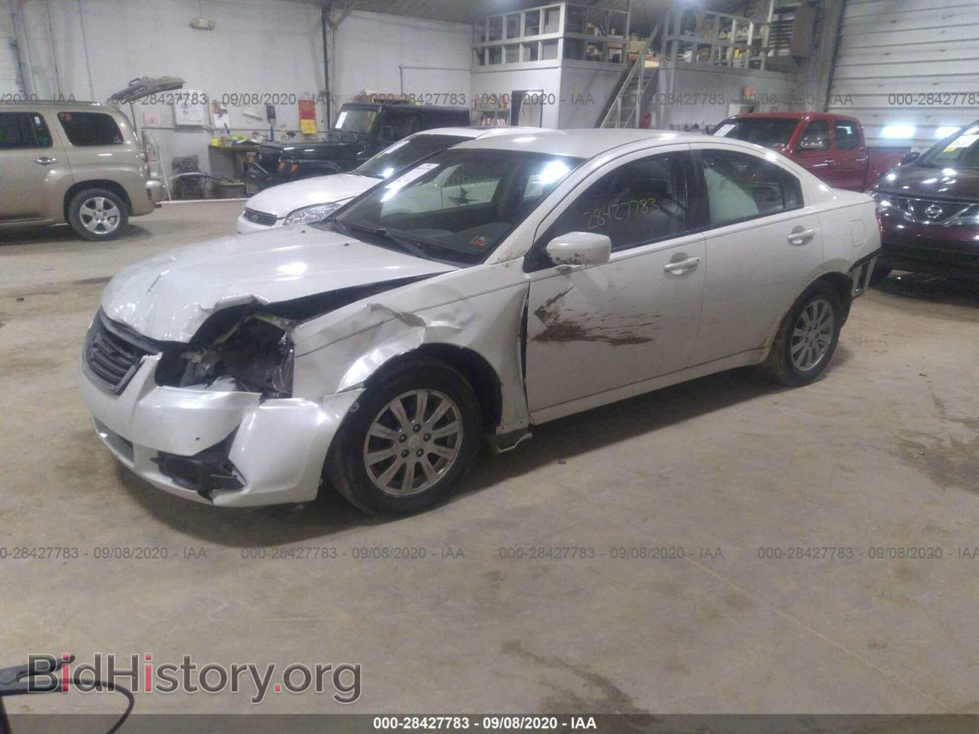 2009 MITSUBISHI GALANT - VIN: 4A3AB36F59E033763 - Фото 2