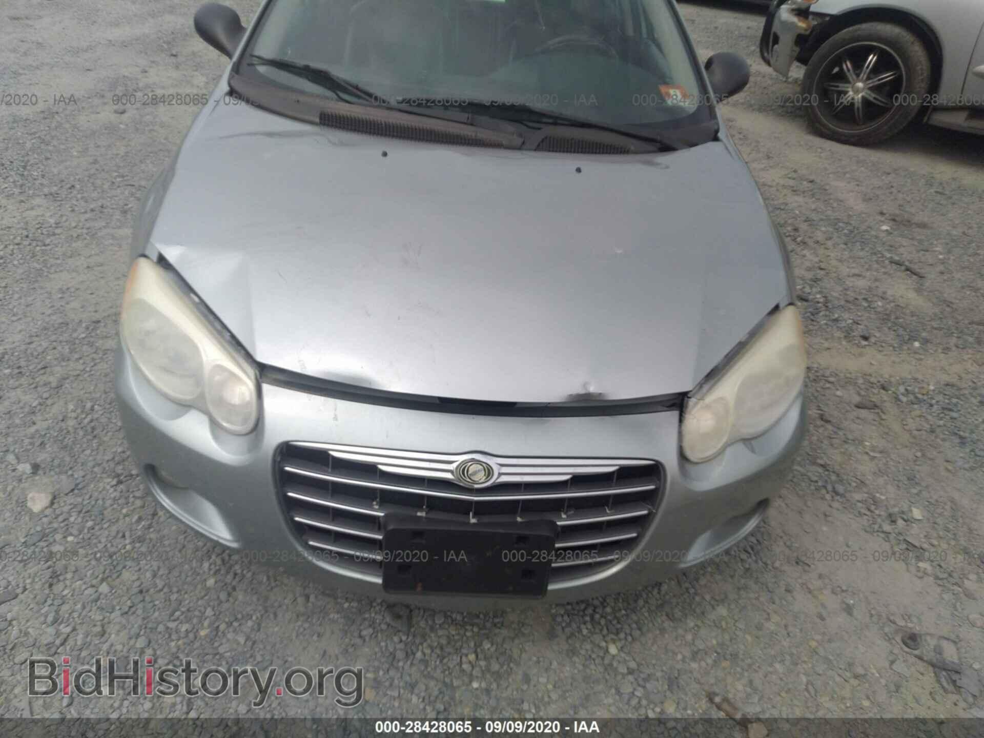2004 CHRYSLER SEBRING - VIN: 1C3EL56RX4N127366 - Фото 6