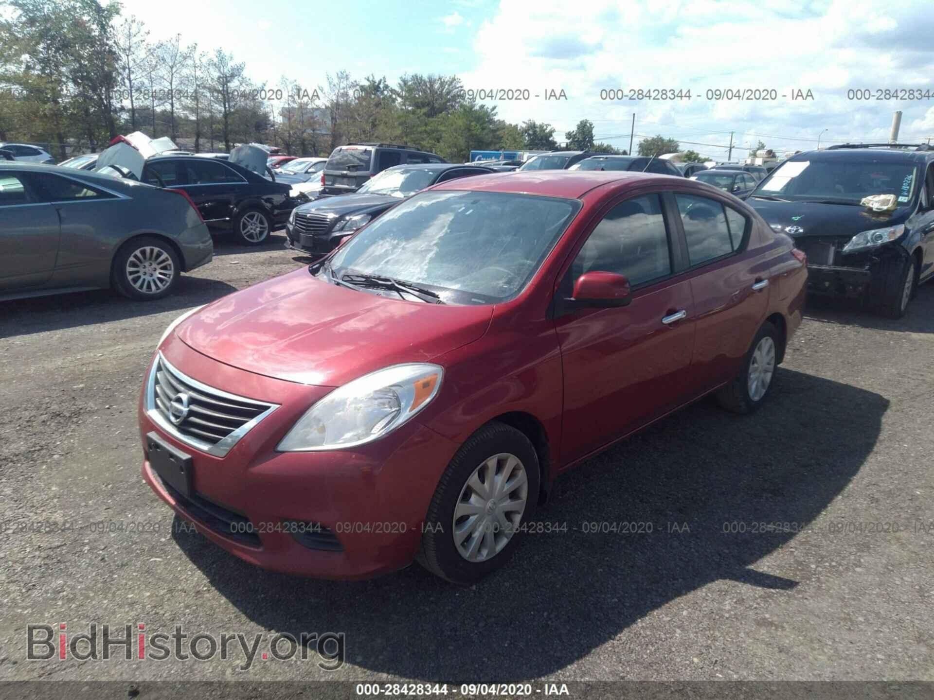 2012 NISSAN VERSA - VIN: 3N1CN7AP1CL946847 - Фото 2