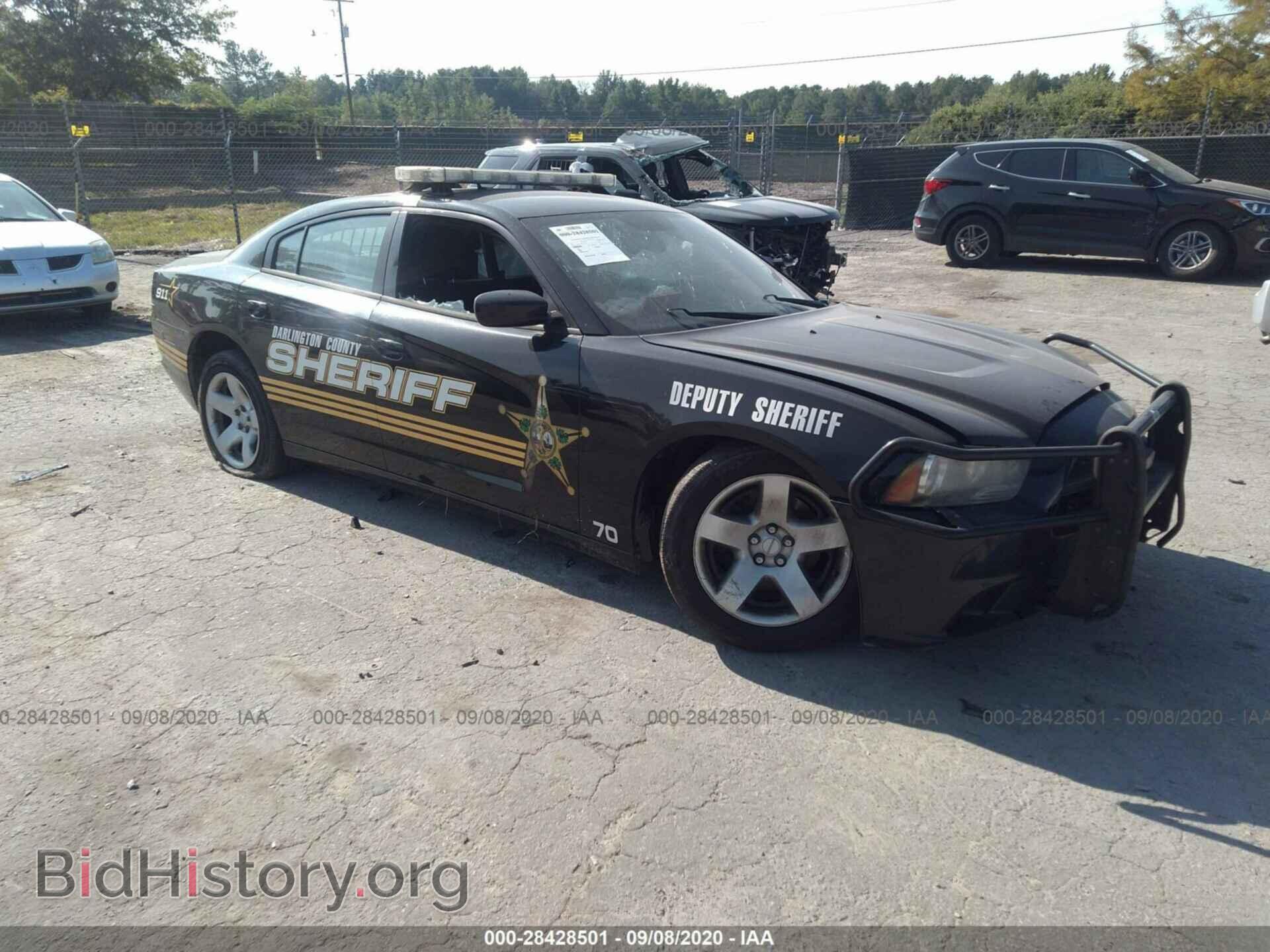 Photo 2C3CDXAG2CH172430 - DODGE CHARGER 2012