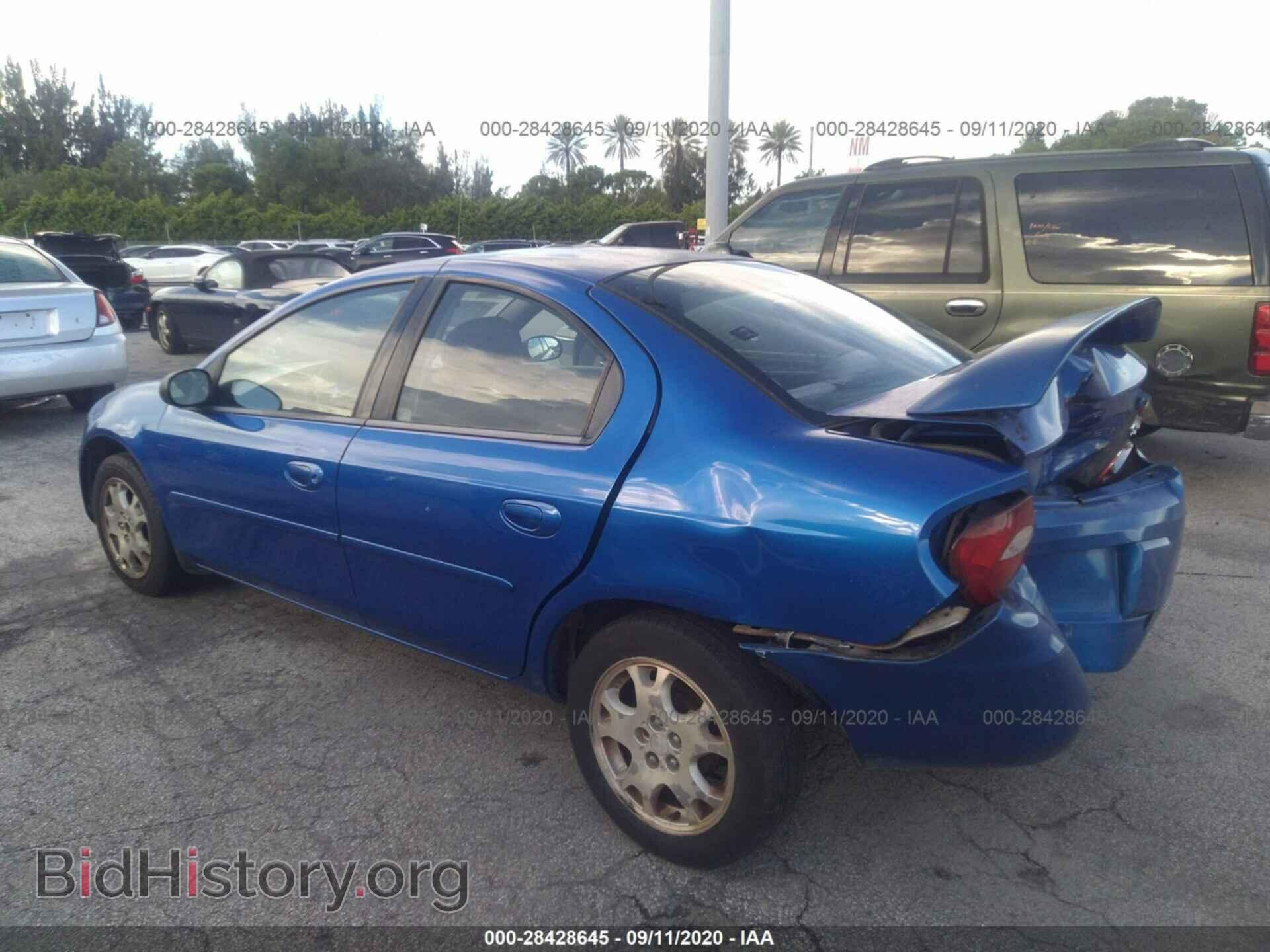 2005 DODGE NEON - VIN: 1B3ES56C45D116396 - Фото 3