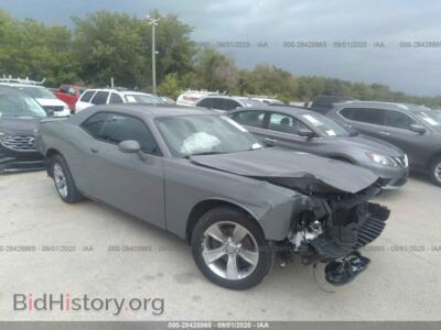 2019 Dodge CHALLENGER SXT, gray — VIN 2C3CDZAG0KH723349, IAAI