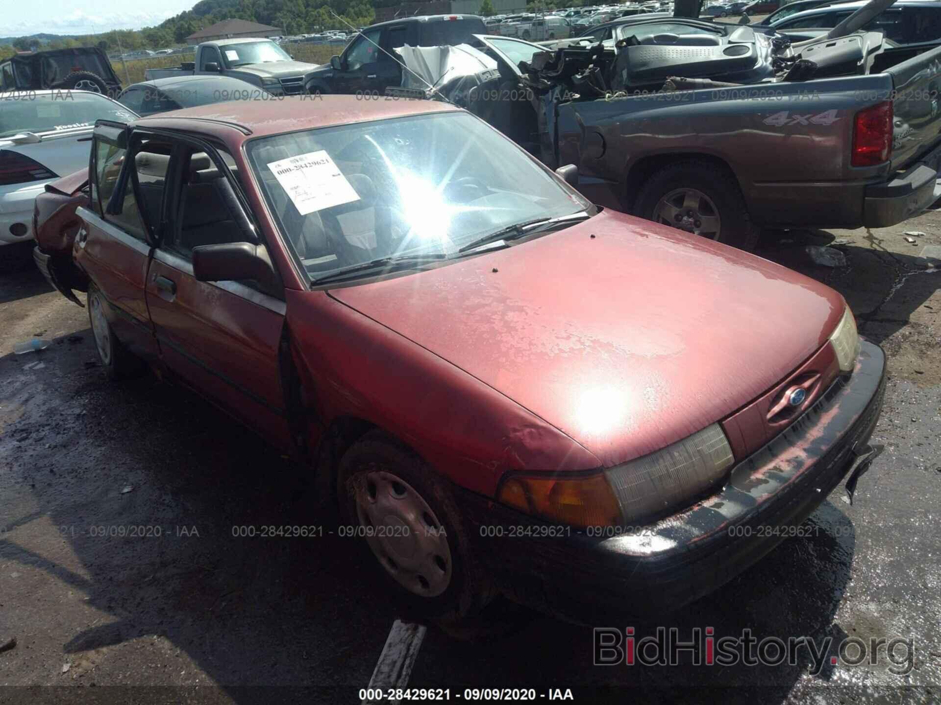 Photo 3FAPP13JXPR161640 - FORD ESCORT 1993