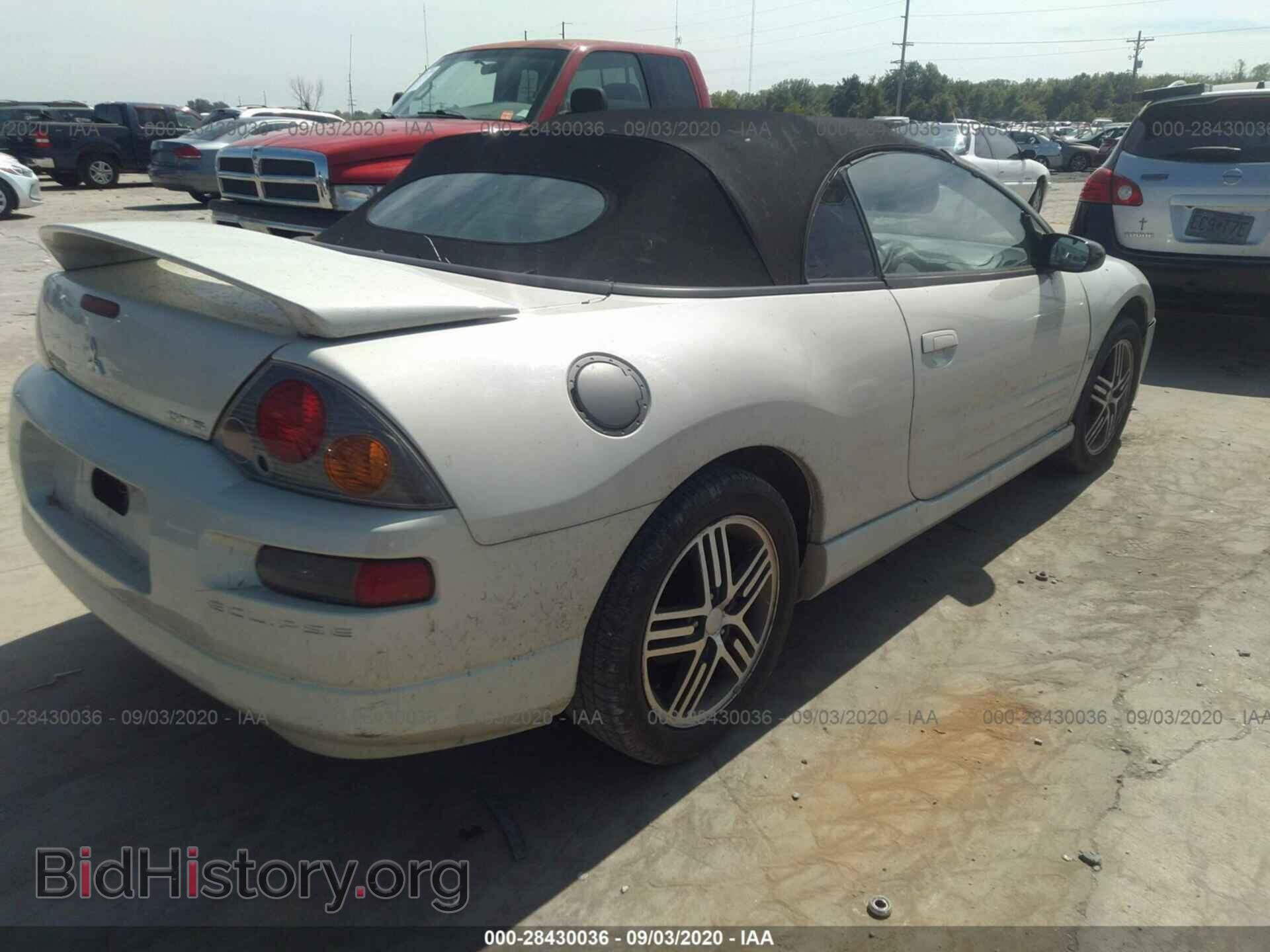 2003 MITSUBISHI ECLIPSE - VIN: 4A3AE75H73E175086 - Фото 4
