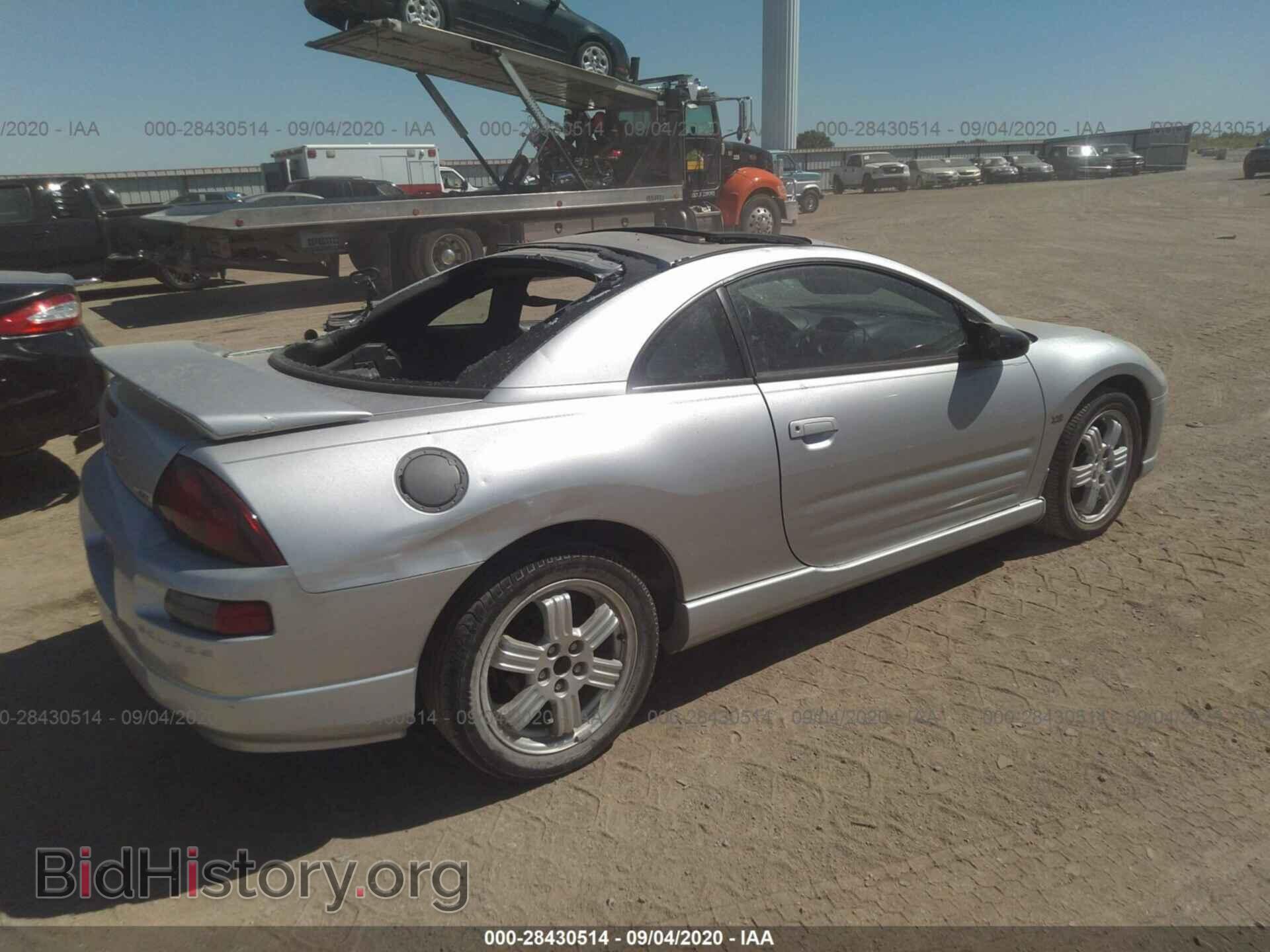 2001 MITSUBISHI ECLIPSE - VIN: 4A3AC84H11E012251 - Фото 4