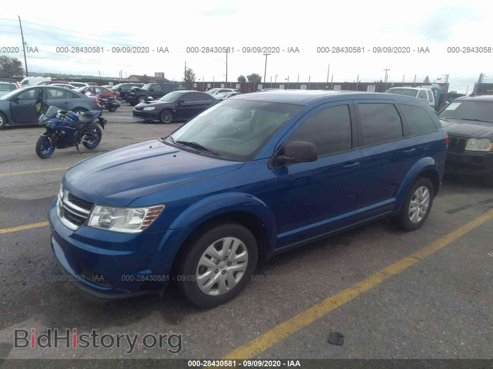 2015 DODGE JOURNEY - VIN: 3C4PDCAB7FT650511 - Фото 2