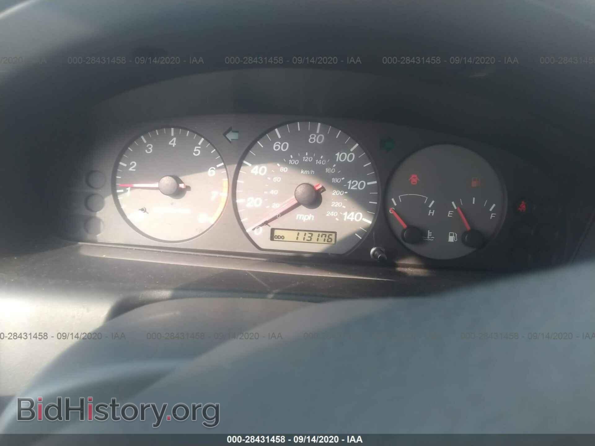 2000 MAZDA 626 - VIN: 1YVGF22CXY5143465 - Фото 7