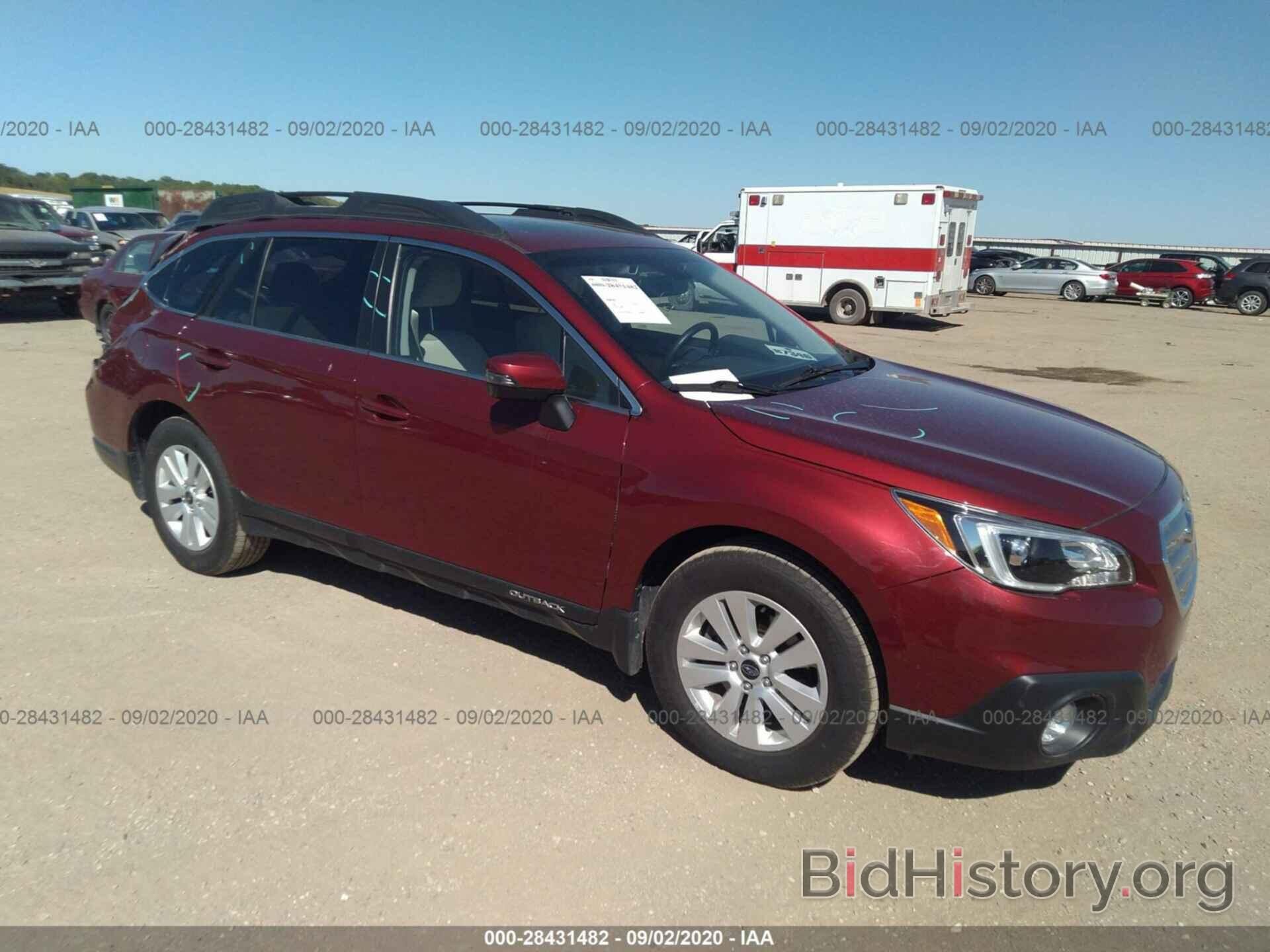 Photo 4S4BSBHC0G3275935 - SUBARU OUTBACK 2016