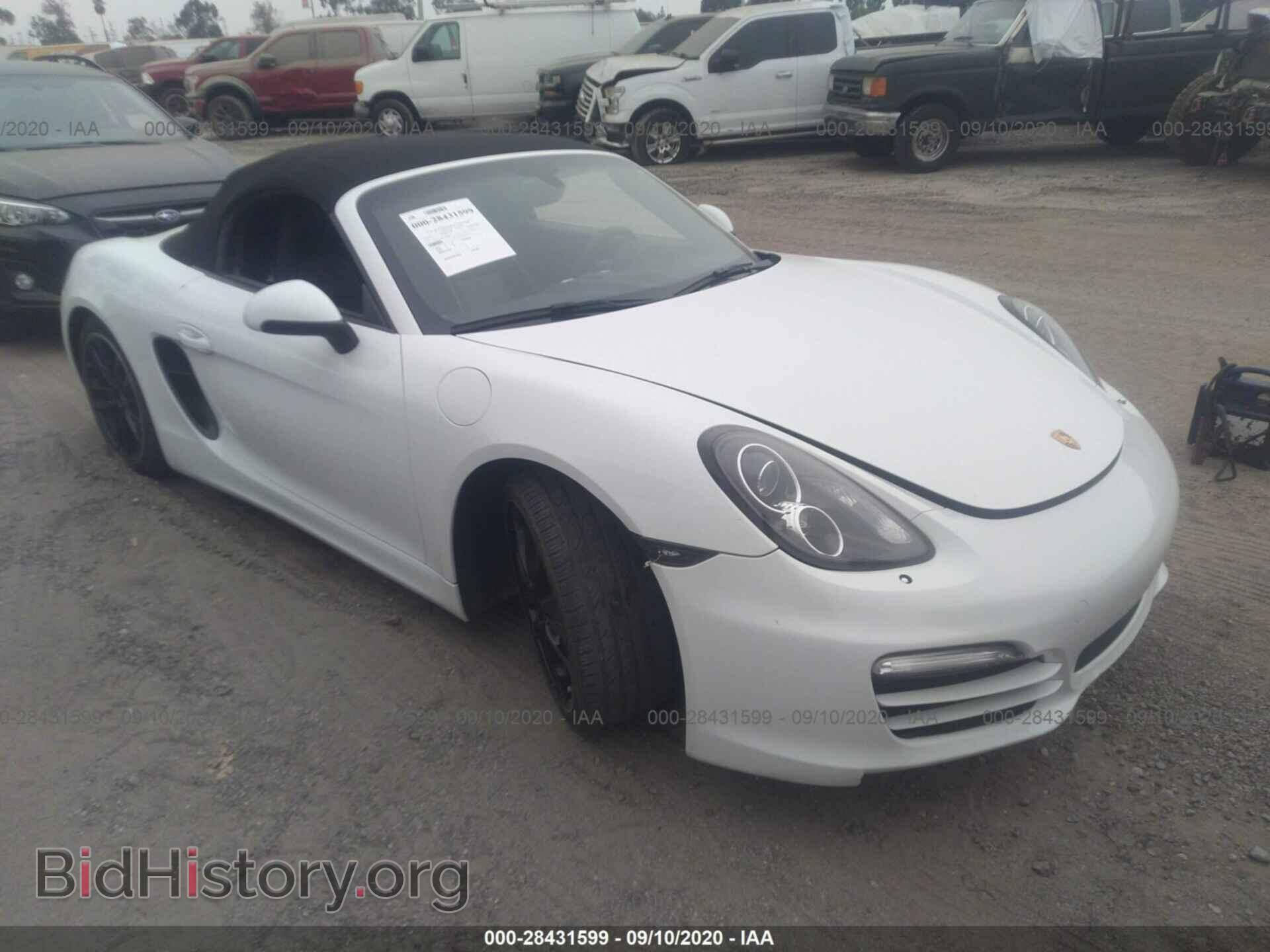 Photo WP0CA2A85ES120544 - PORSCHE BOXSTER 2014