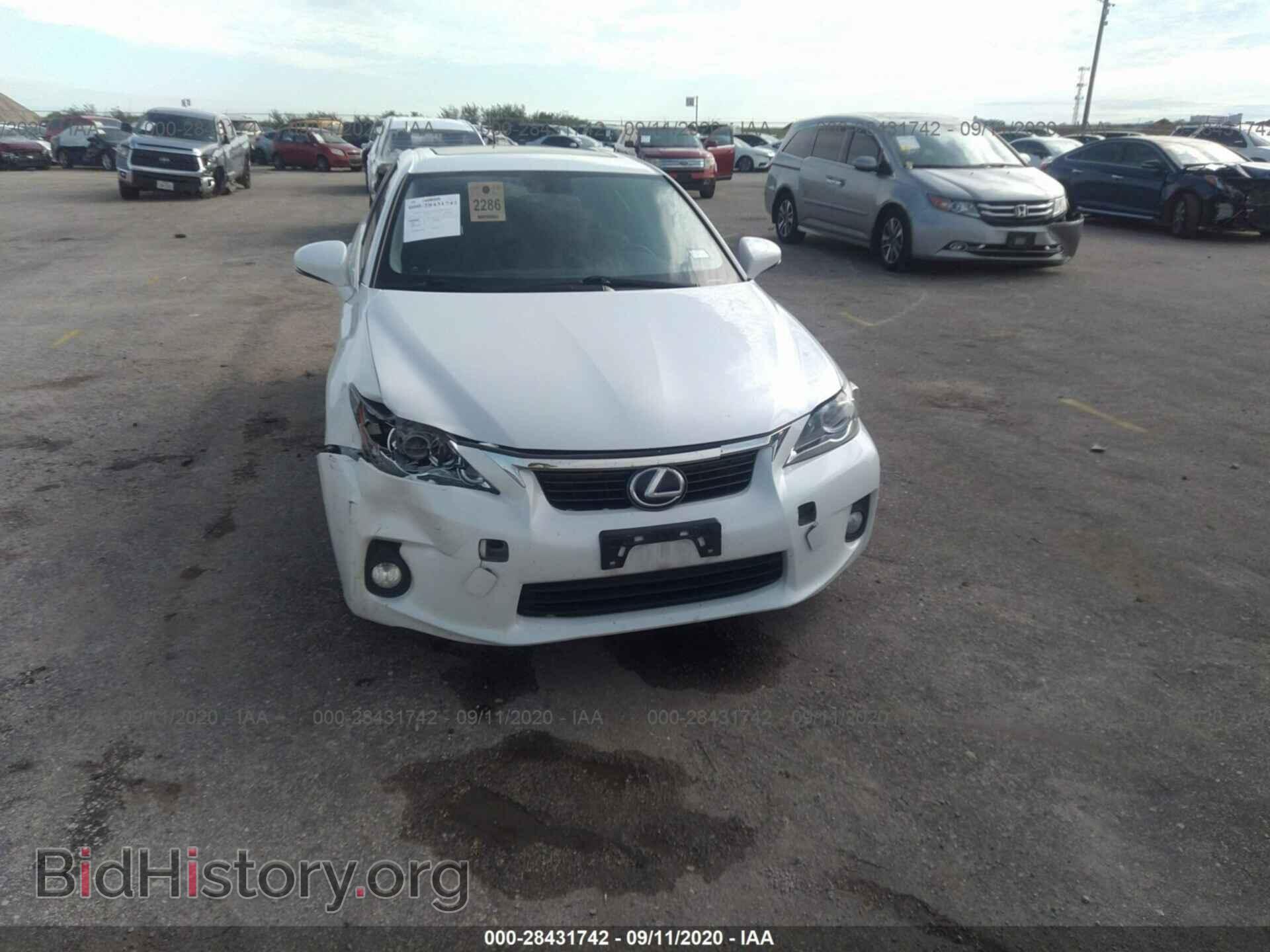2013 LEXUS CT 200H - VIN: JTHKD5BH4D2171663 - Фото 6