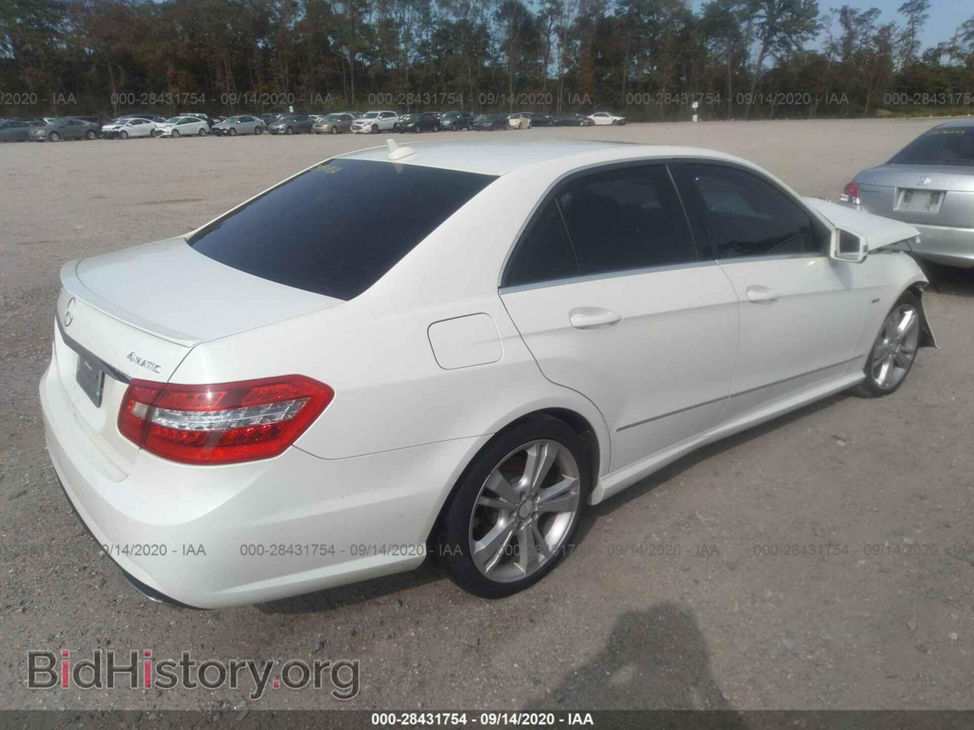 2012 MERCEDES-BENZ E-CLASS - VIN: WDDHF8JB2CA600829 - Photo 4