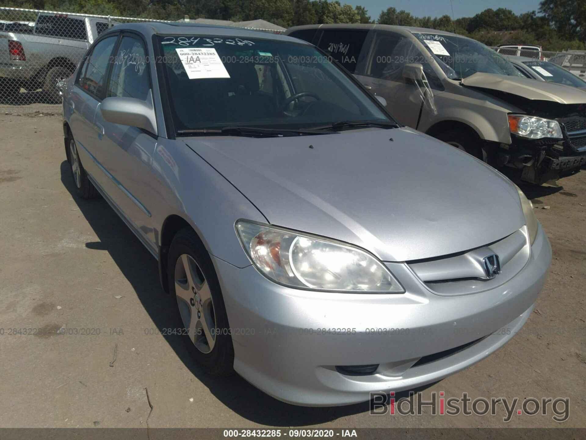 Photo 1HGES26725L023223 - HONDA CIVIC SDN 2005