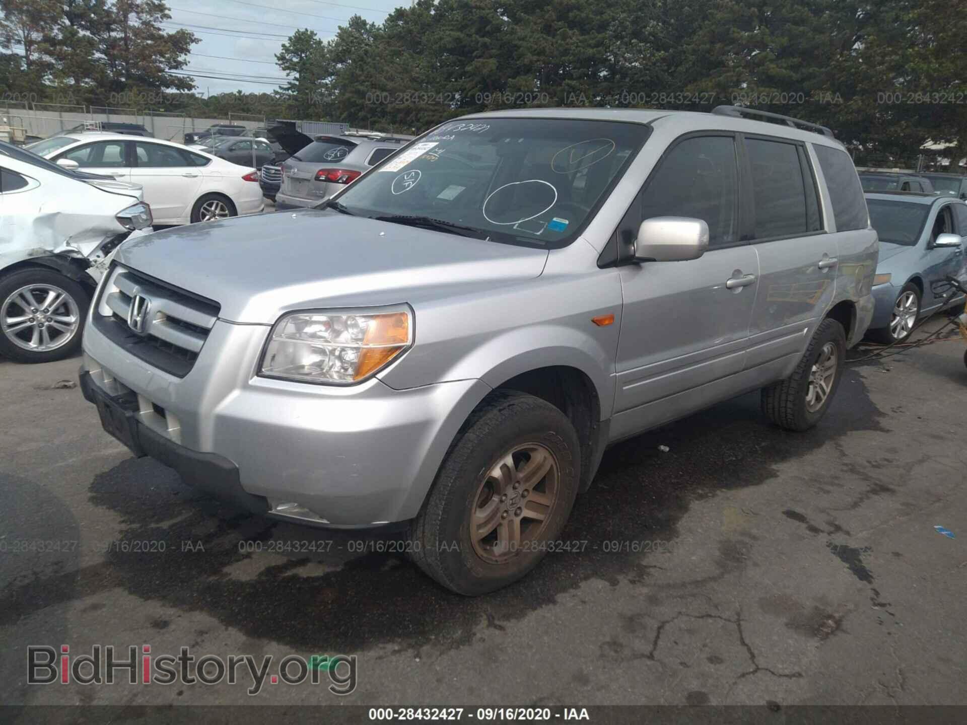 2006 HONDA PILOT - VIN: 2HKYF18526H520168 - Фото 2
