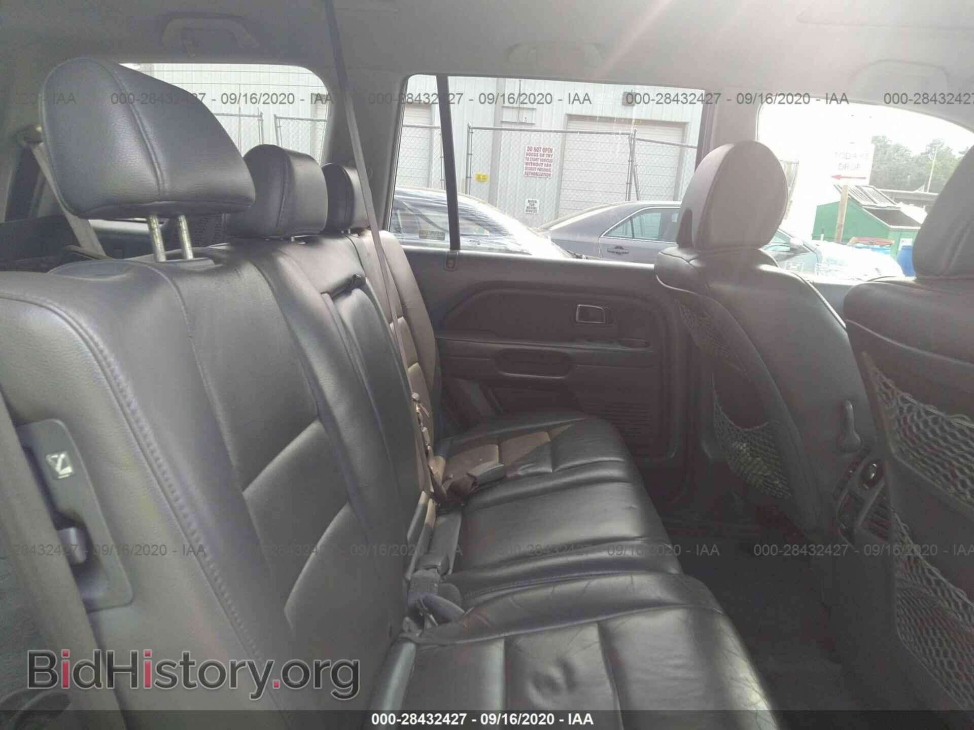 2006 HONDA PILOT - VIN: 2HKYF18526H520168 - Фото 8