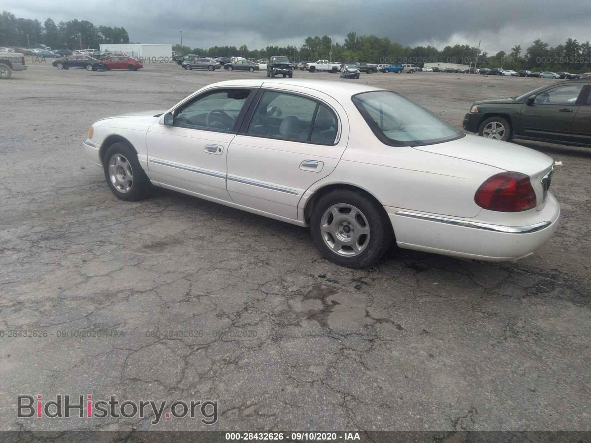 2000 LINCOLN CONTINENTAL - VIN: 1LNHM97V2YY785580 - Фото 3
