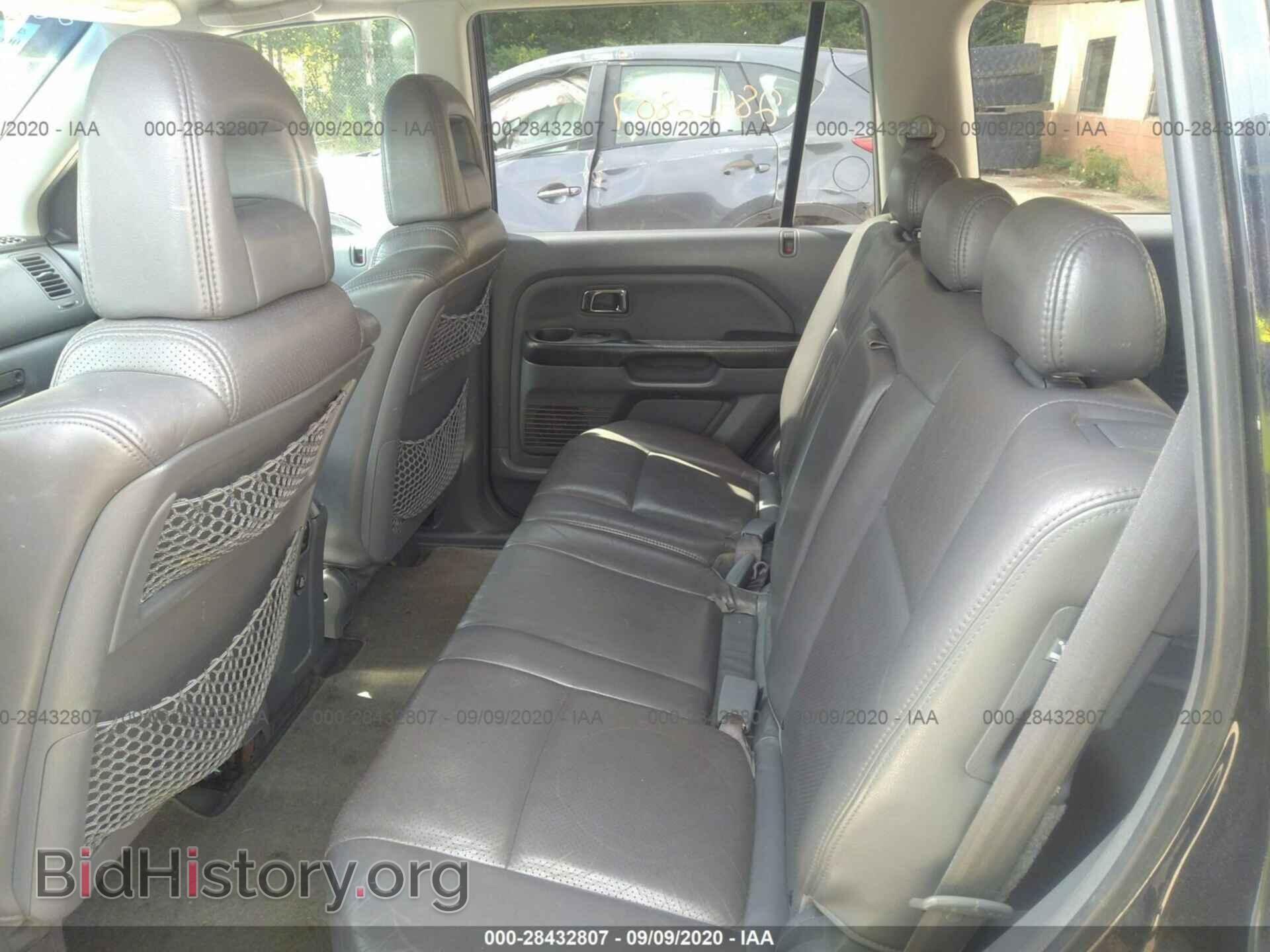 2005 HONDA PILOT - VIN: 2HKYF18655H501928 - Фото 8