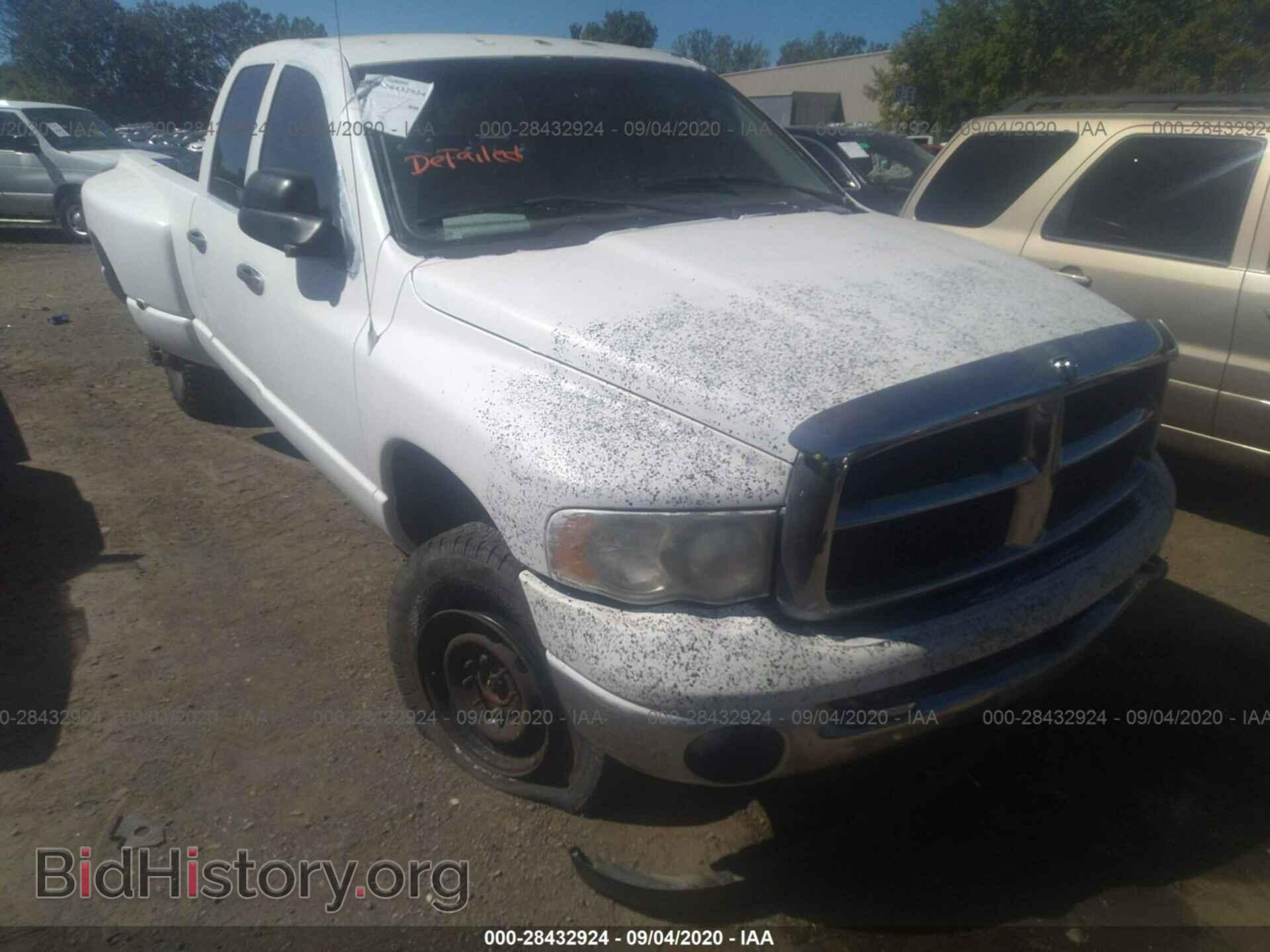 Photo 3D7MU48C93G856463 - DODGE RAM 3500 2003