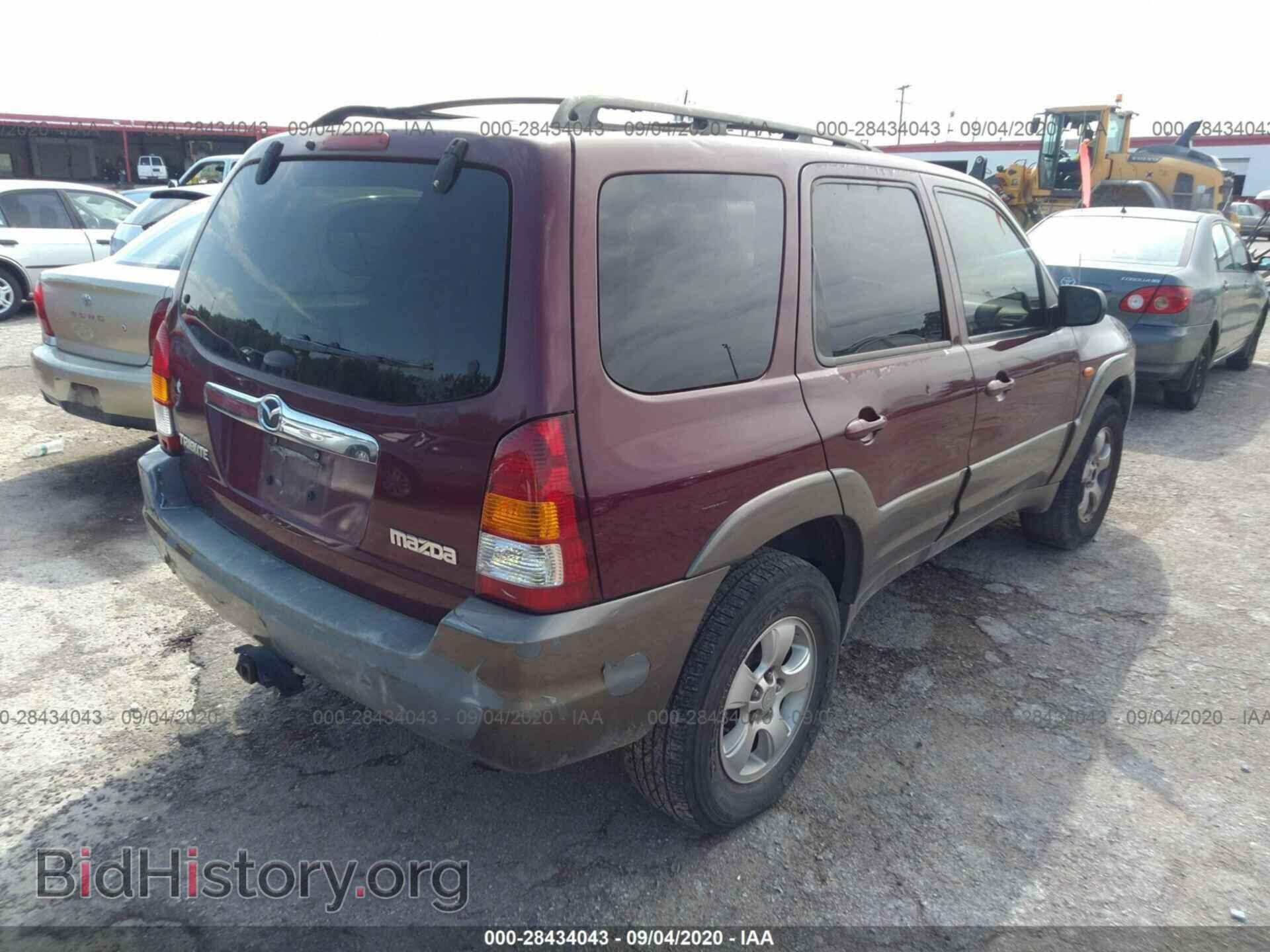 2004 MAZDA TRIBUTE - VIN: 4F2CZ06134KM28643 - Photo 4