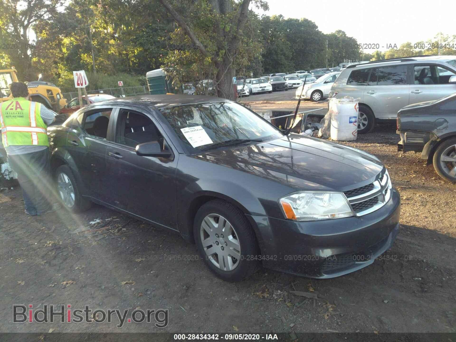Photo 1C3CDZAB4EN227387 - DODGE AVENGER 2014