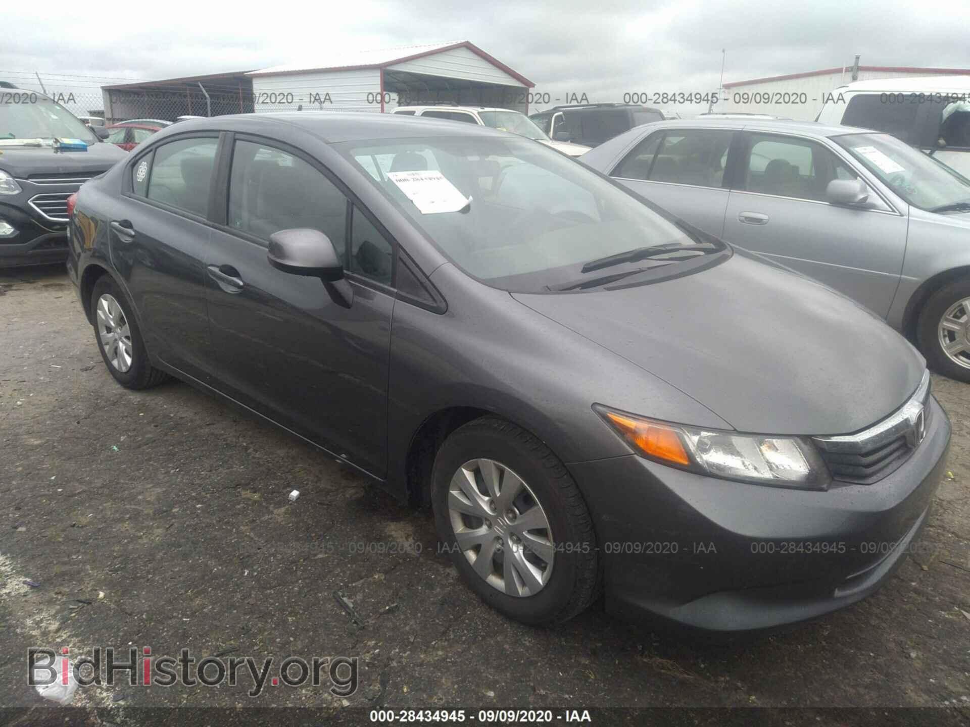 Фотография 19XFB2F52CE008597 - HONDA CIVIC SDN 2012
