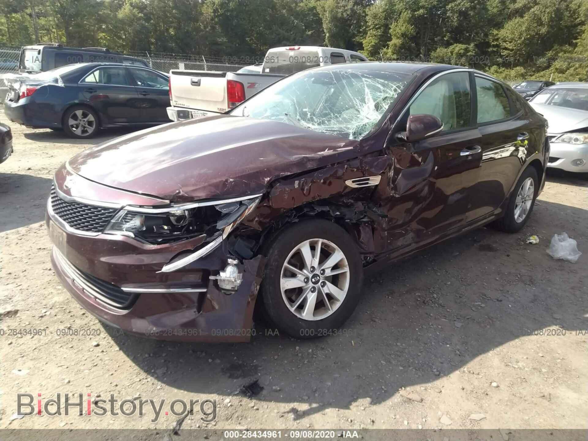 2016 KIA OPTIMA - VIN: 5XXGT4L37GG092445 - Фото 2