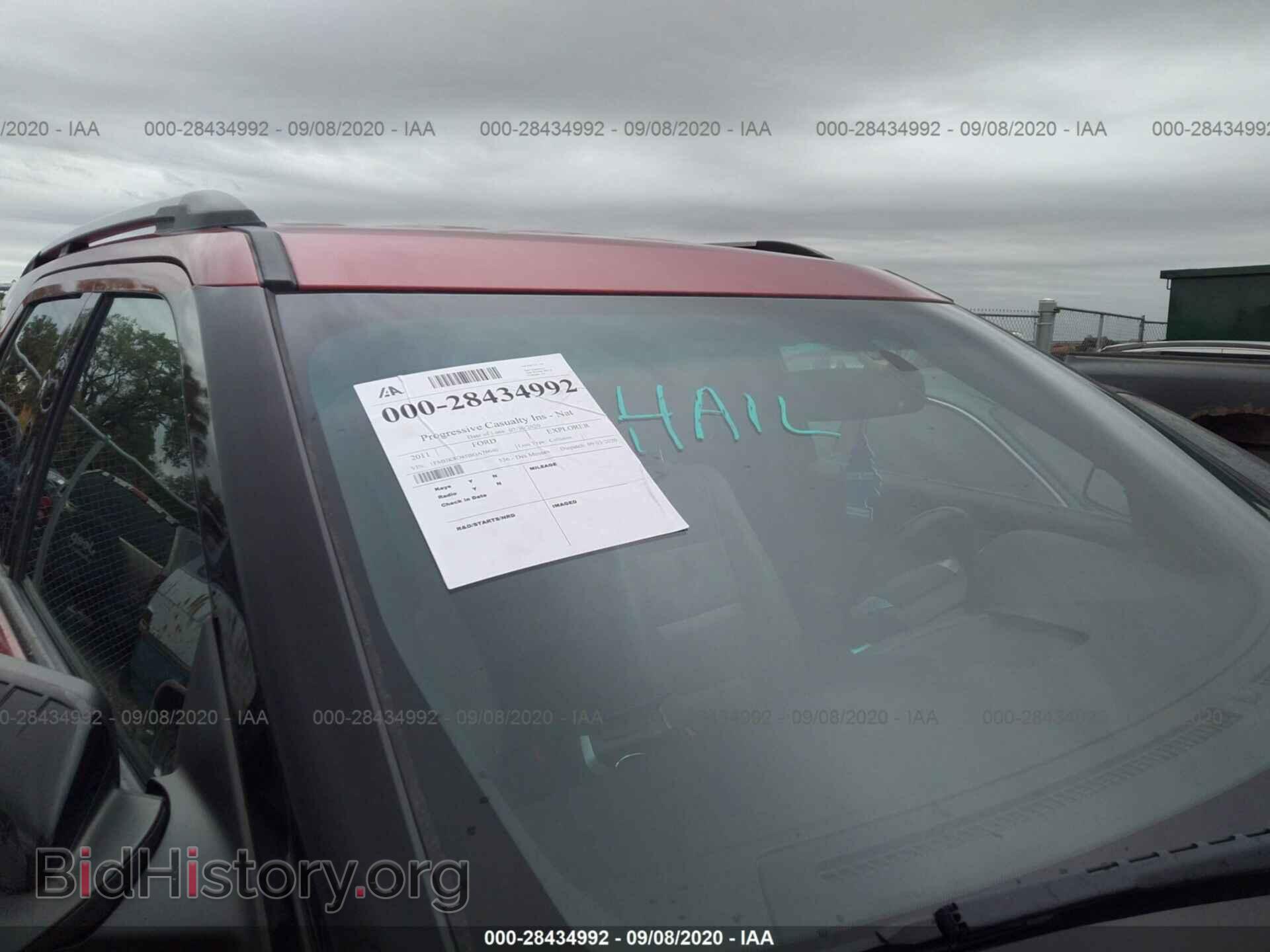 2011 FORD EXPLORER - VIN: 1FMHK8D85BGA76640 - Фото 6