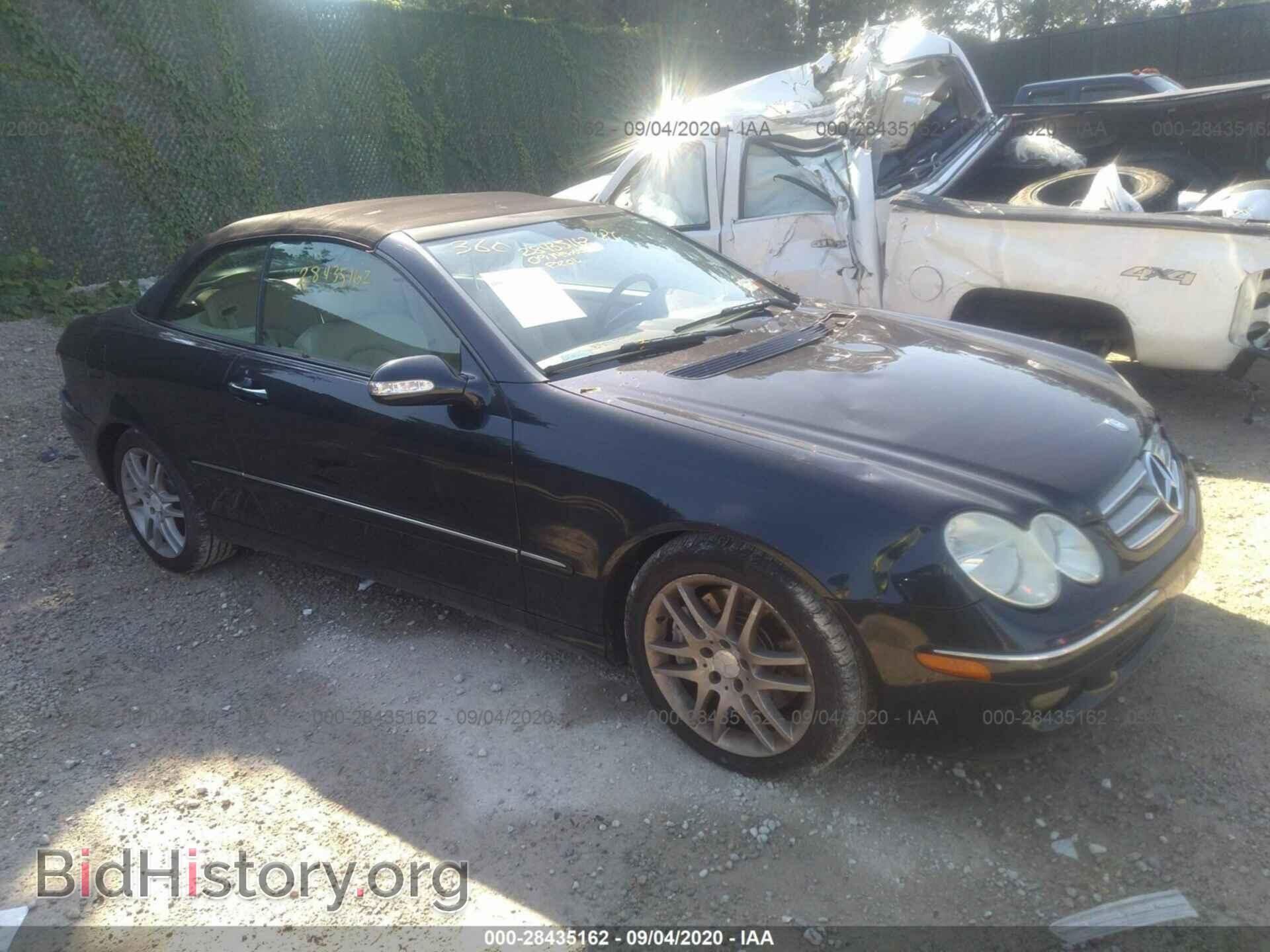 Photo WDBTK56F39T101219 - MERCEDES-BENZ CLK-CLASS 2009