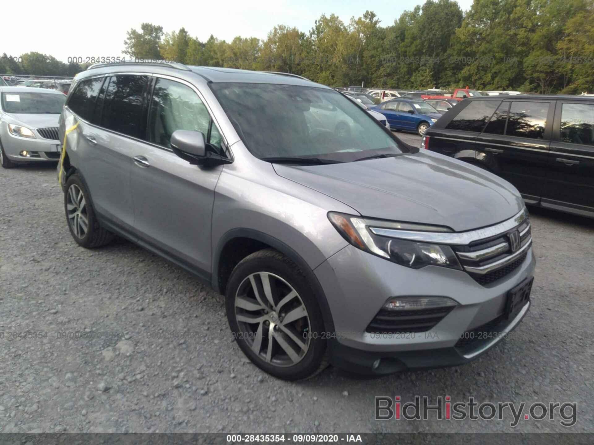 Фотография 5FNYF6H09GB056765 - HONDA PILOT 2016