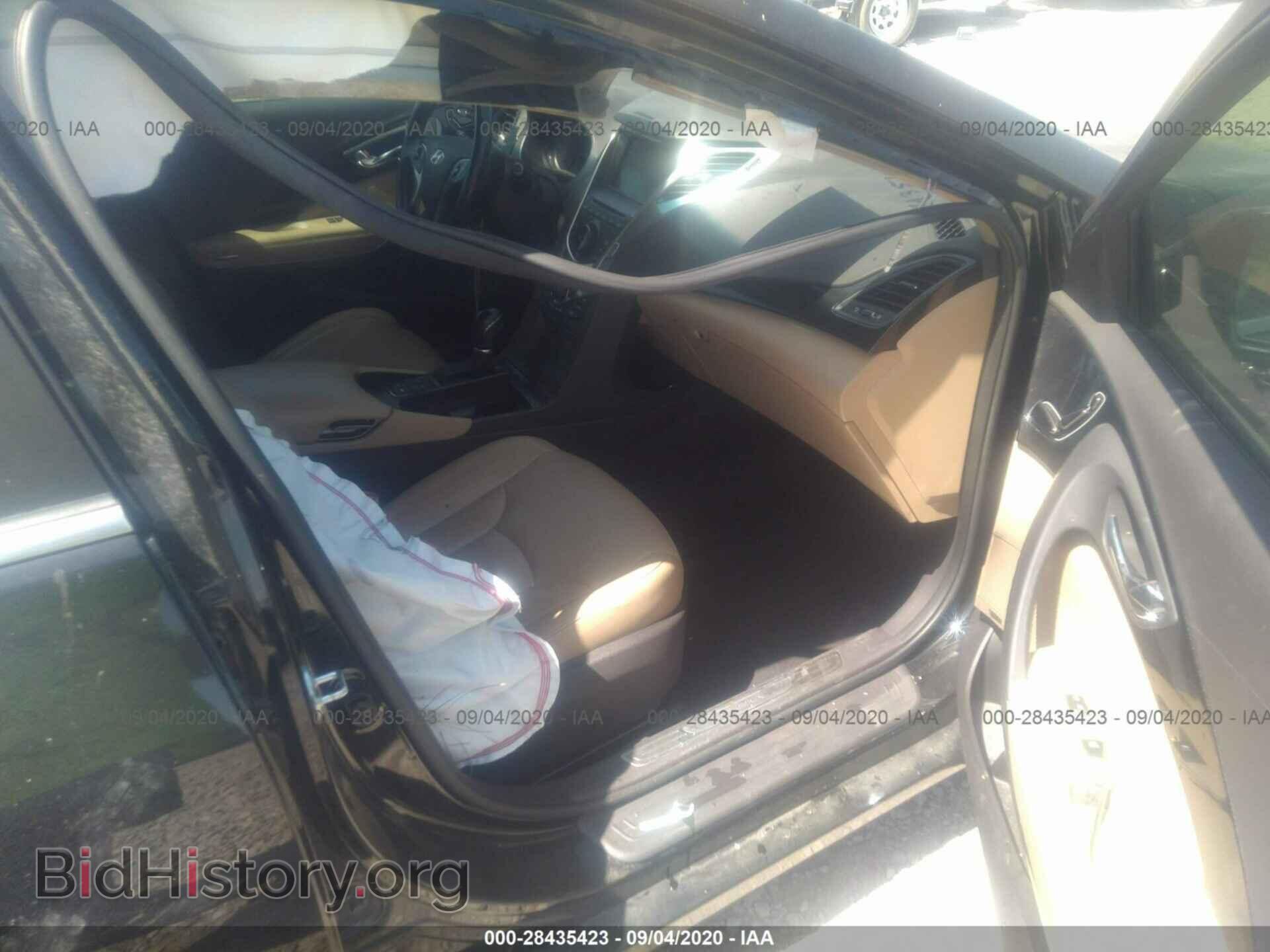 2012 HYUNDAI AZERA - VIN: KMHFH4JG1CA181822 - Фото 5