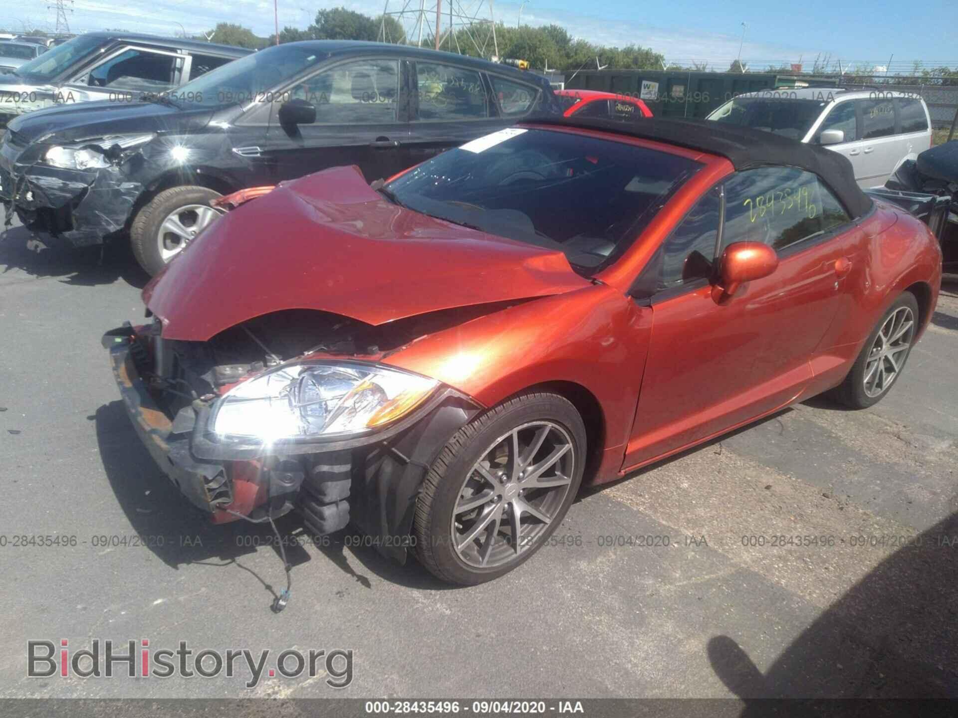 2011 MITSUBISHI ECLIPSE - VIN: 4A37L2EF9BE002850 - Photo 2