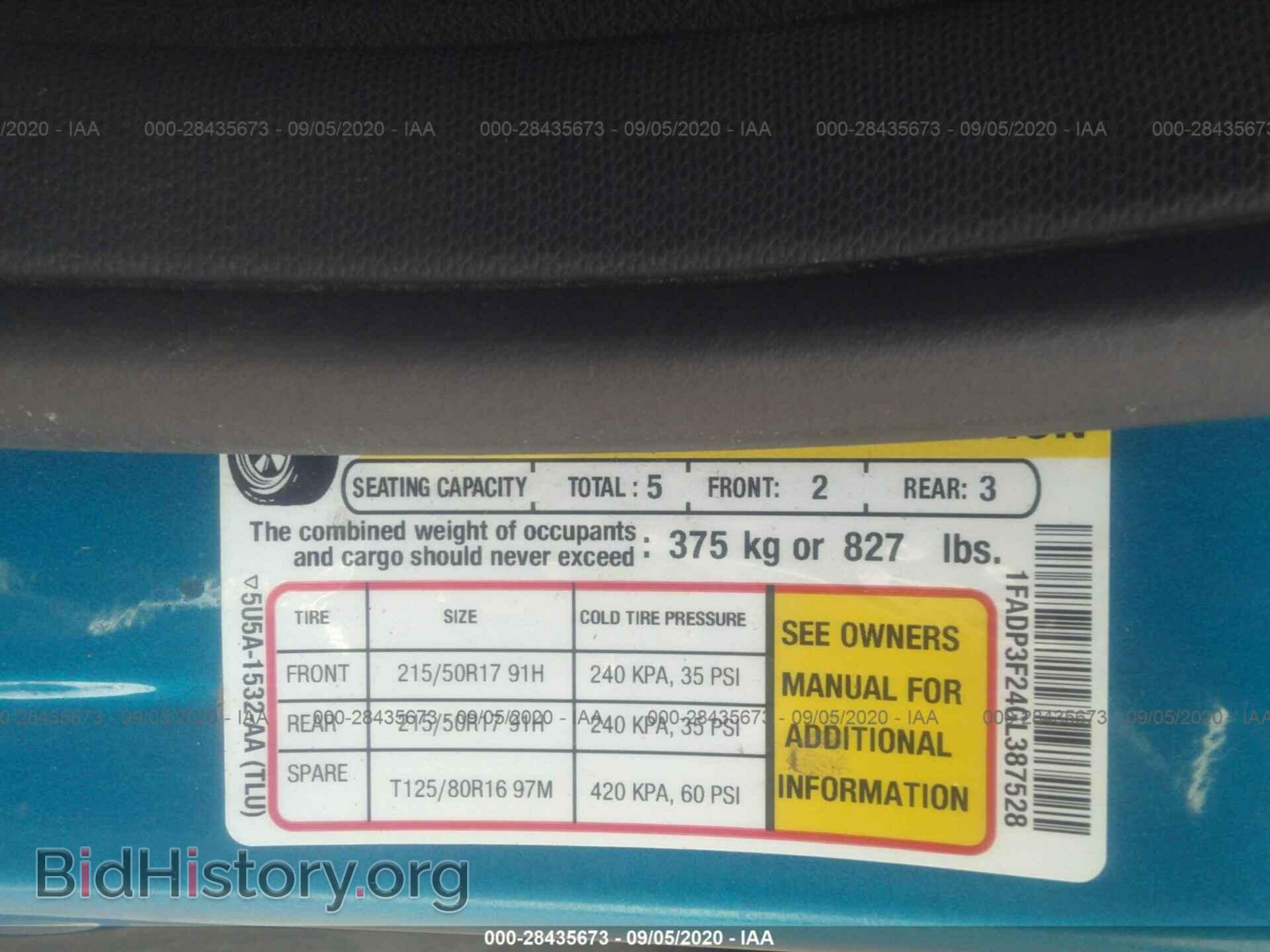 2016 FORD FOCUS - VIN: 1FADP3F24GL387528 - Photo 9