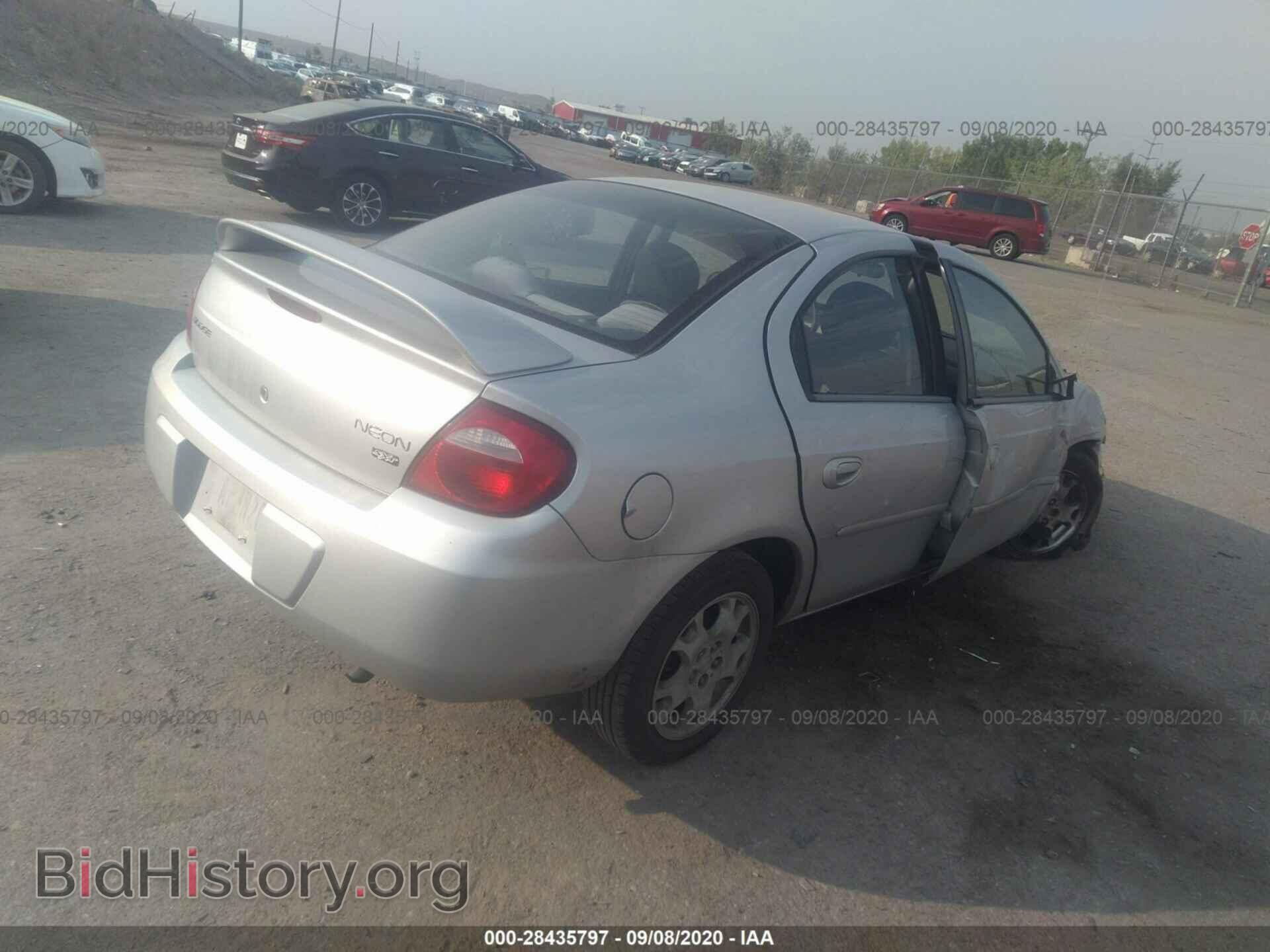 2004 DODGE NEON - VIN: 1B3ES56C54D600463 - Фото 4