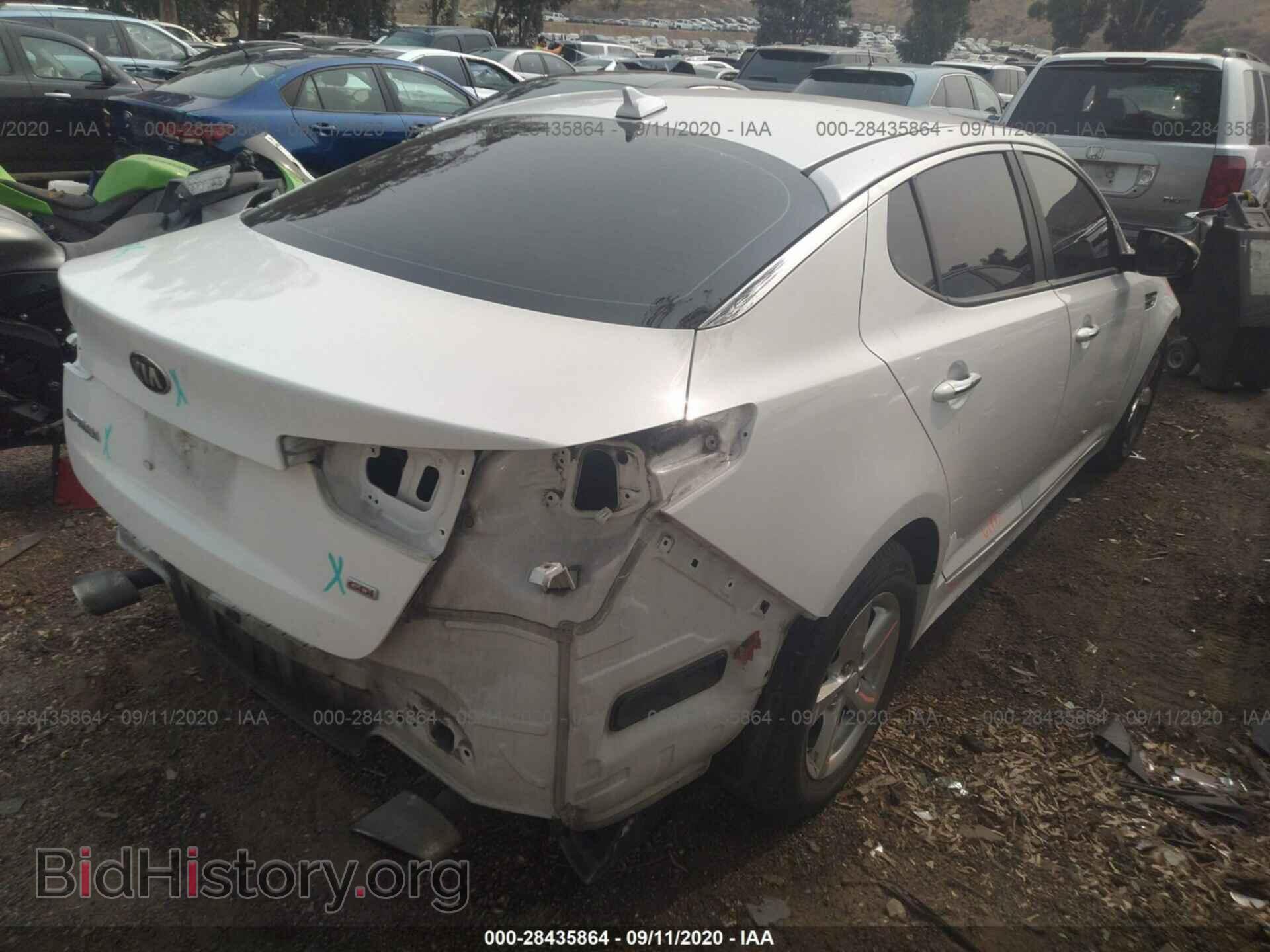2015 KIA OPTIMA - VIN: KNAGM4A76F5553671 - Photo 4