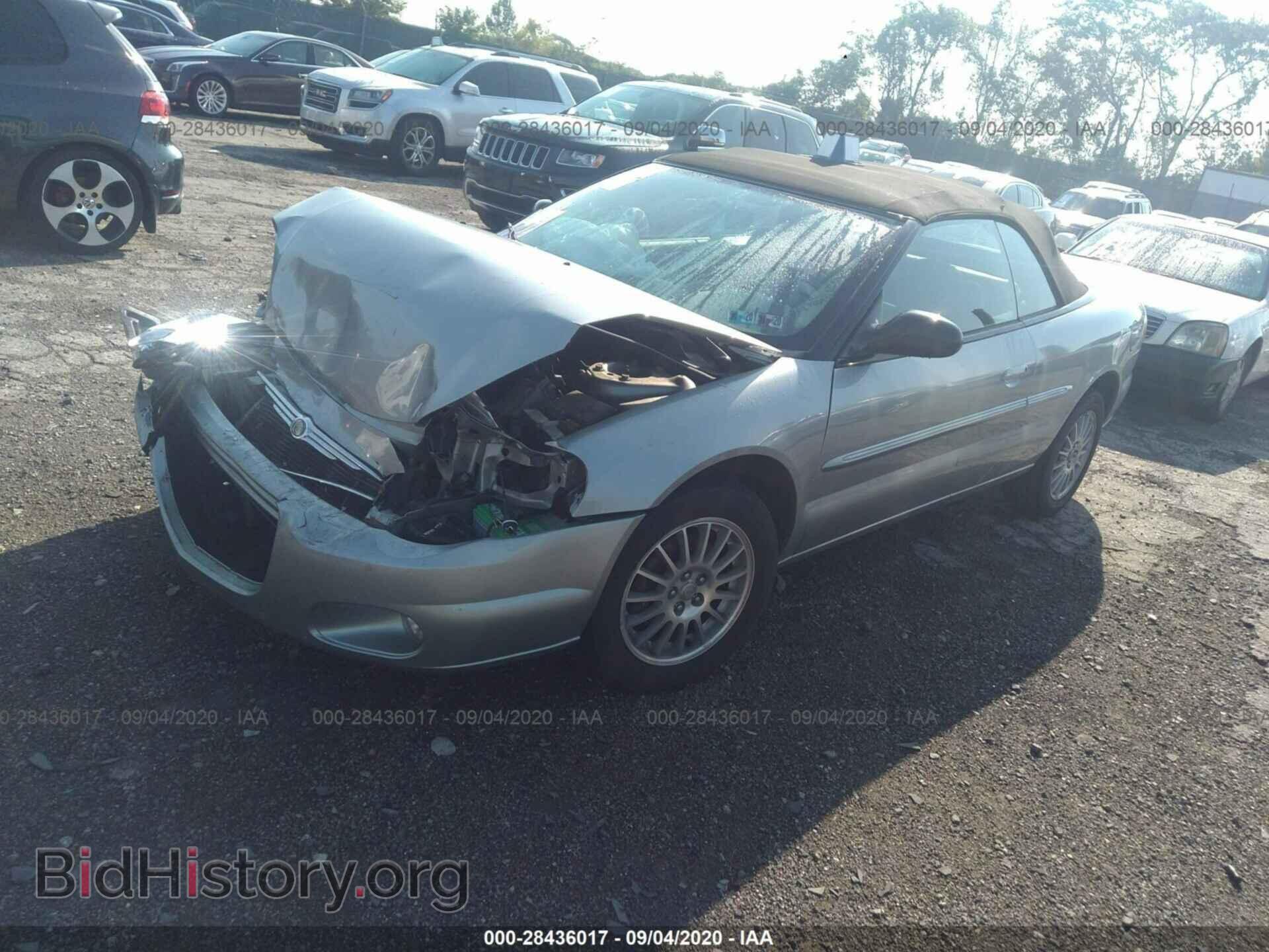 2004 CHRYSLER SEBRING - VIN: 1C3EL55R24N199843 - Фото 2
