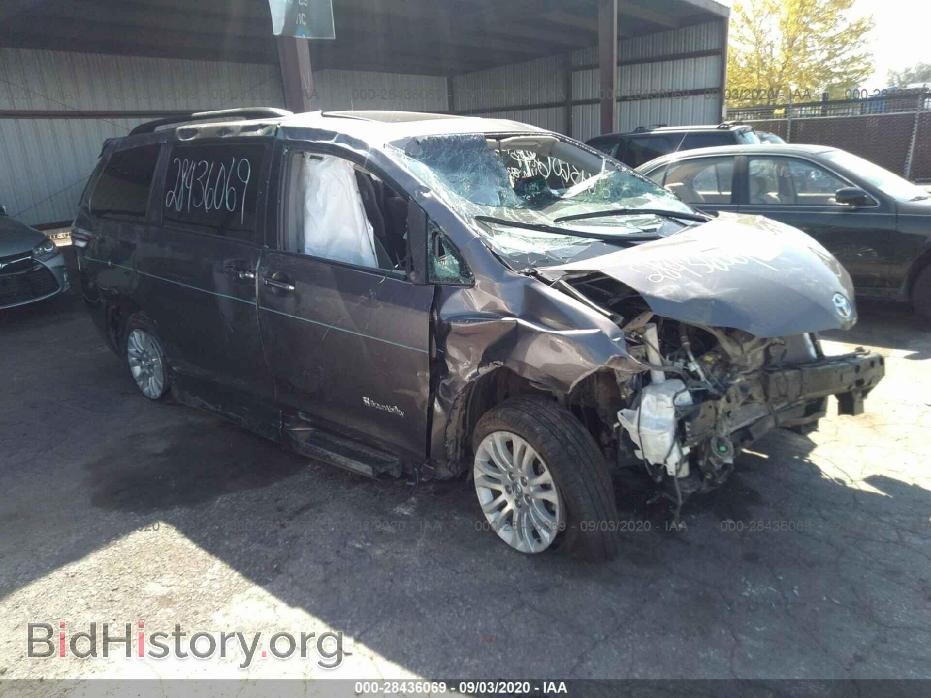 Photo 5TDYZ3DC9HS883216 - TOYOTA SIENNA 2017
