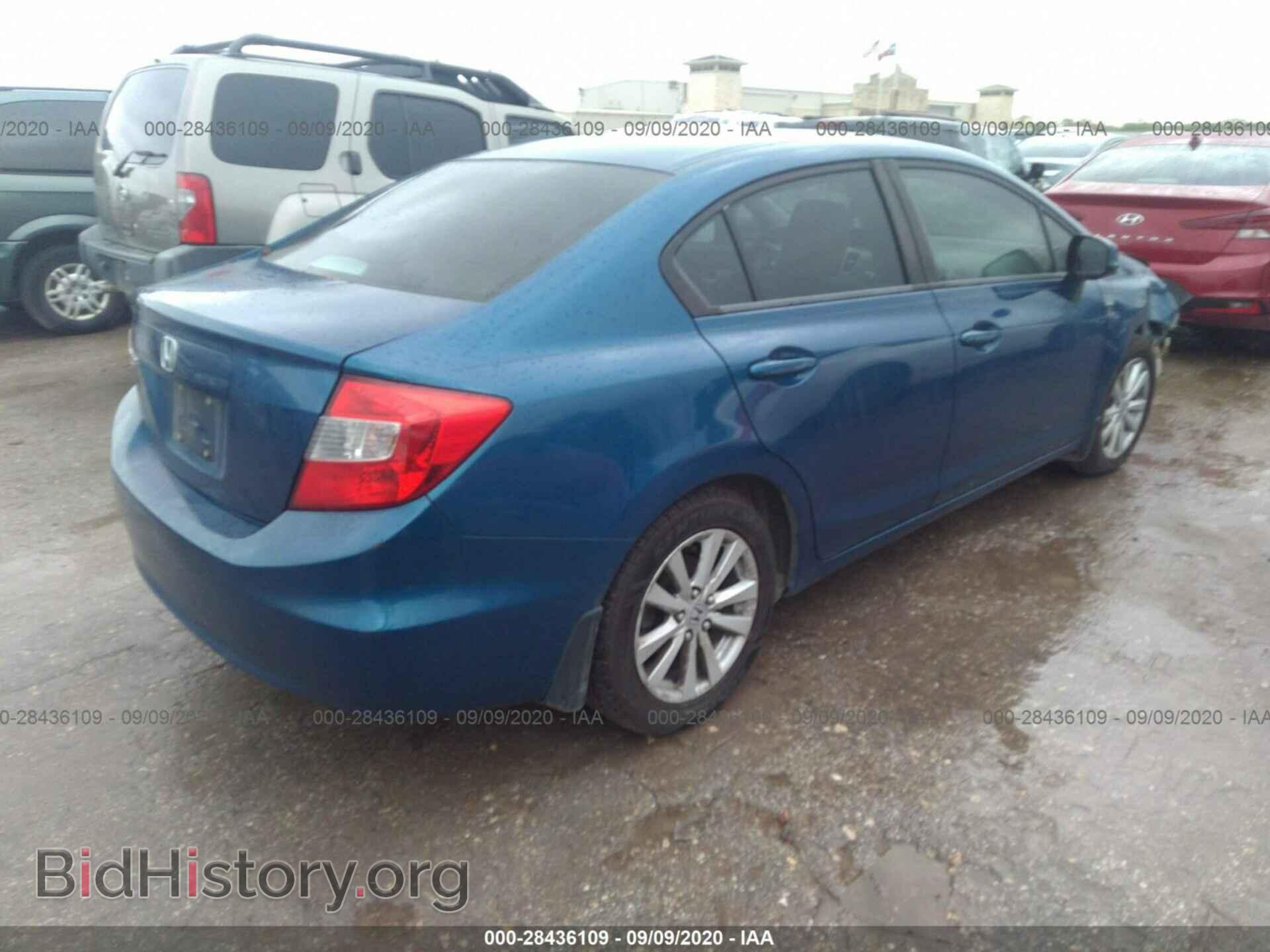 2012 HONDA CIVIC SDN - VIN: 2HGFB2F80CH507933 - Фото 4