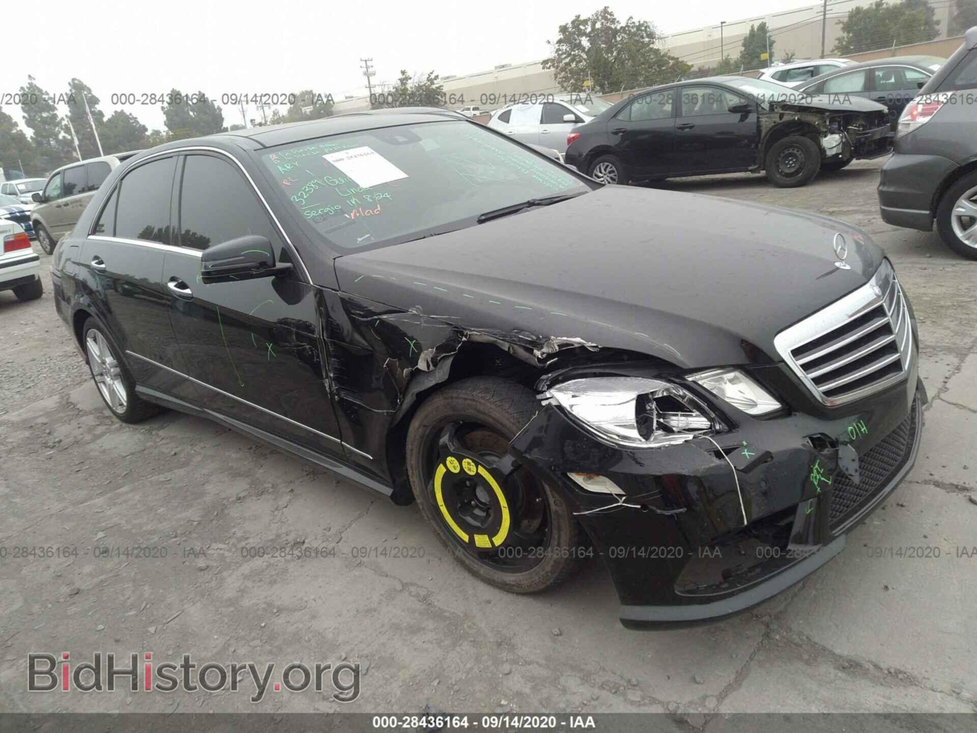 Photo WDDHF7CB4AA023273 - MERCEDES-BENZ E-CLASS 2010