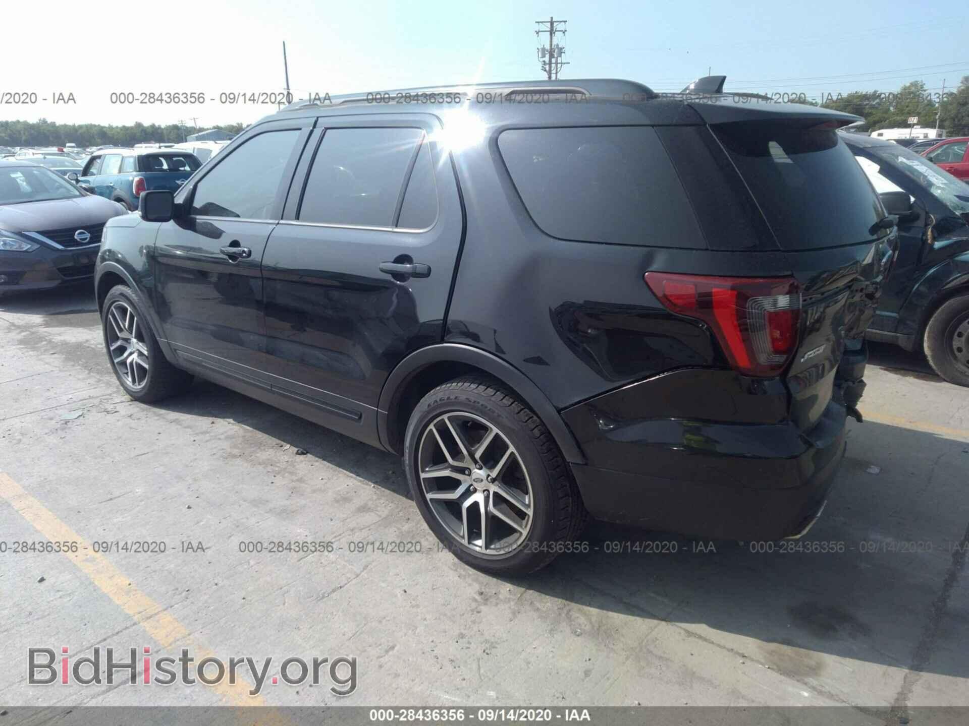 2017 FORD EXPLORER - VIN: 1FM5K8GT4HGB52666 - Фото 3