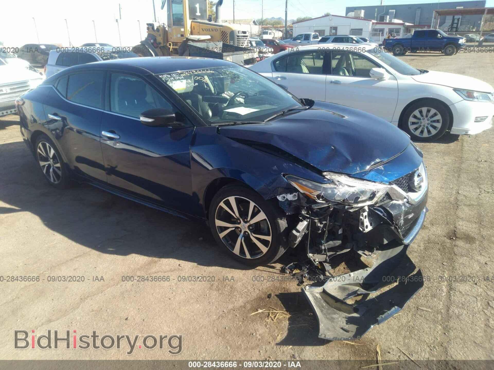 Фотография 1N4AA6AP9HC377166 - NISSAN MAXIMA 2017
