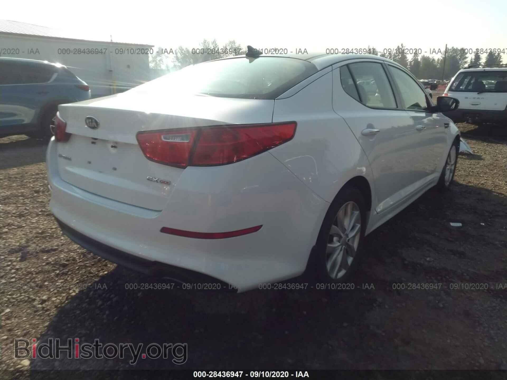 2015 KIA OPTIMA - VIN: 5XXGN4A74FG427479 - Фото 4