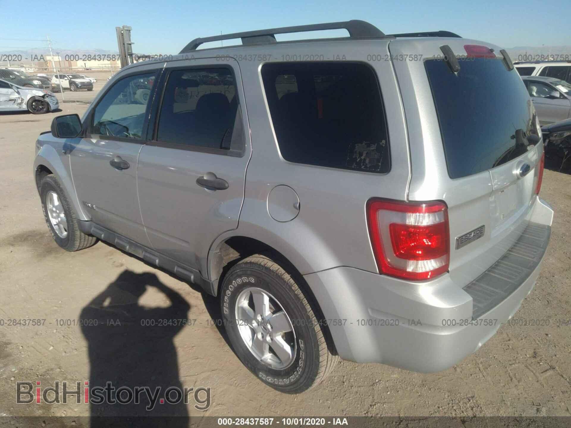 2008 FORD ESCAPE - VIN: 1FMCU03128KD90617 - Photo 3