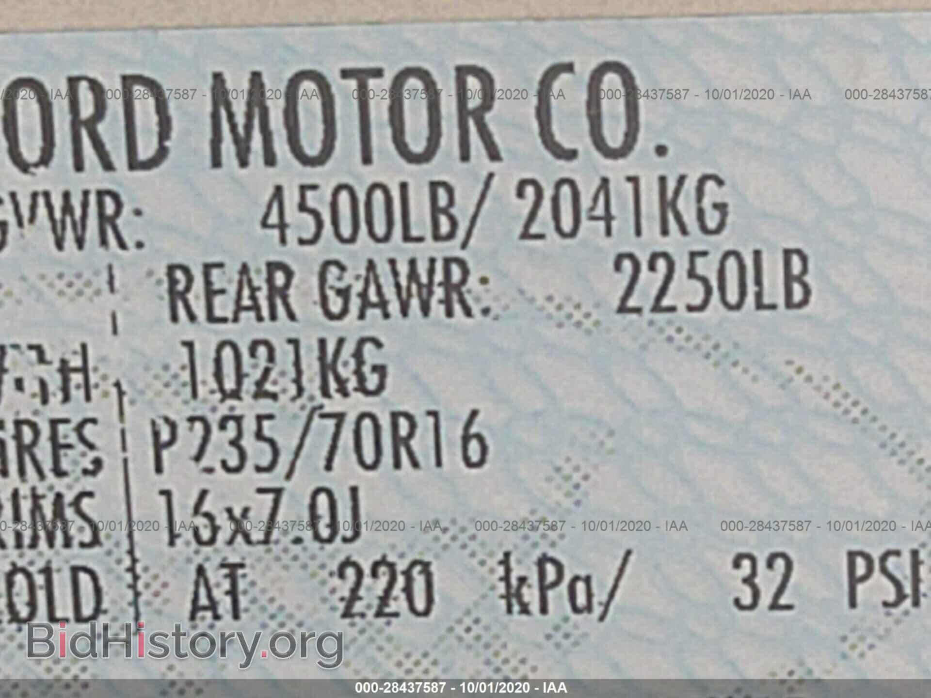 2008 FORD ESCAPE - VIN: 1FMCU03128KD90617 - Photo 9