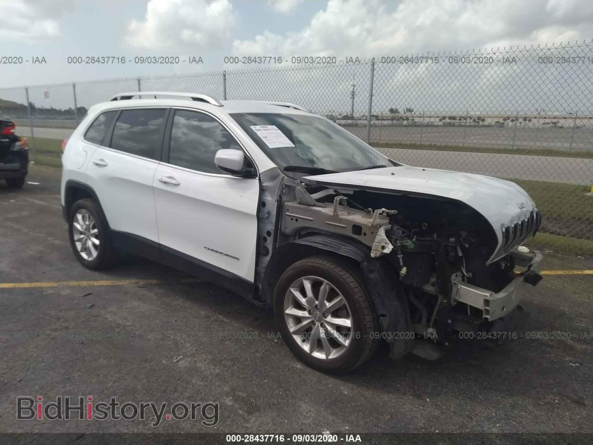 Фотография 1C4PJLDB7GW338897 - JEEP CHEROKEE 2016
