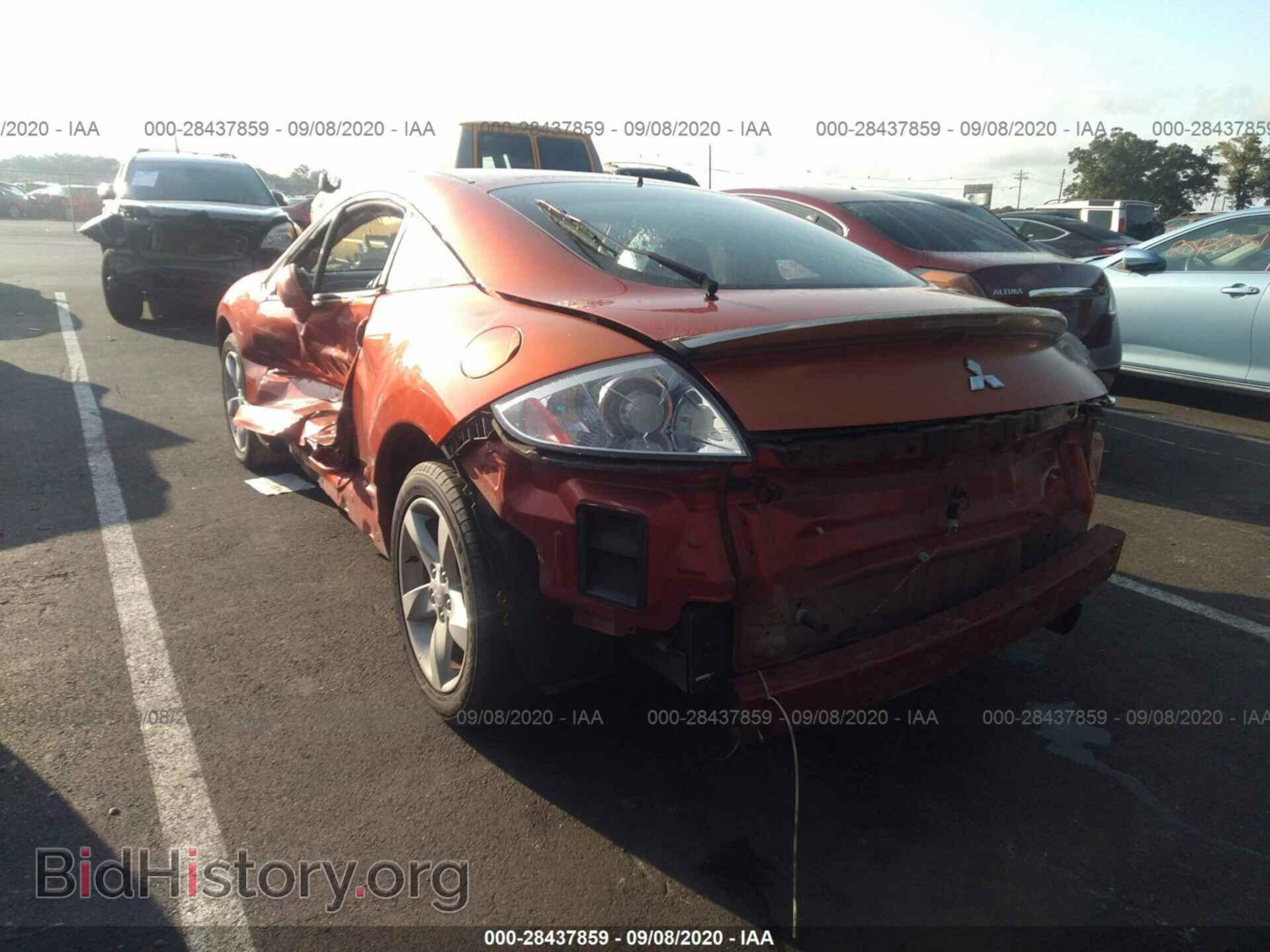 2006 MITSUBISHI ECLIPSE - VIN: 4A3AK24F16E056529 - Фото 3