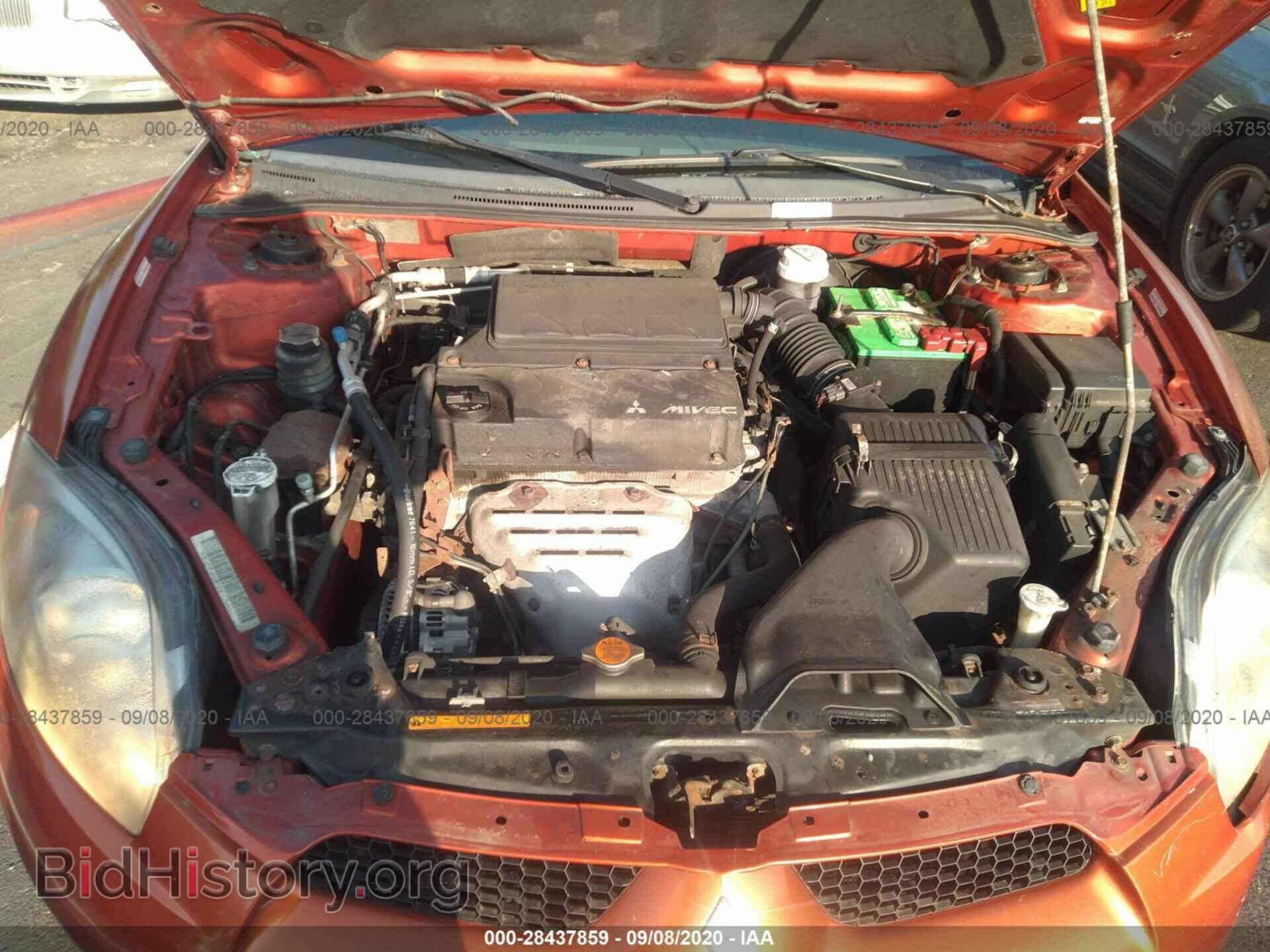 2006 MITSUBISHI ECLIPSE - VIN: 4A3AK24F16E056529 - Фото 10