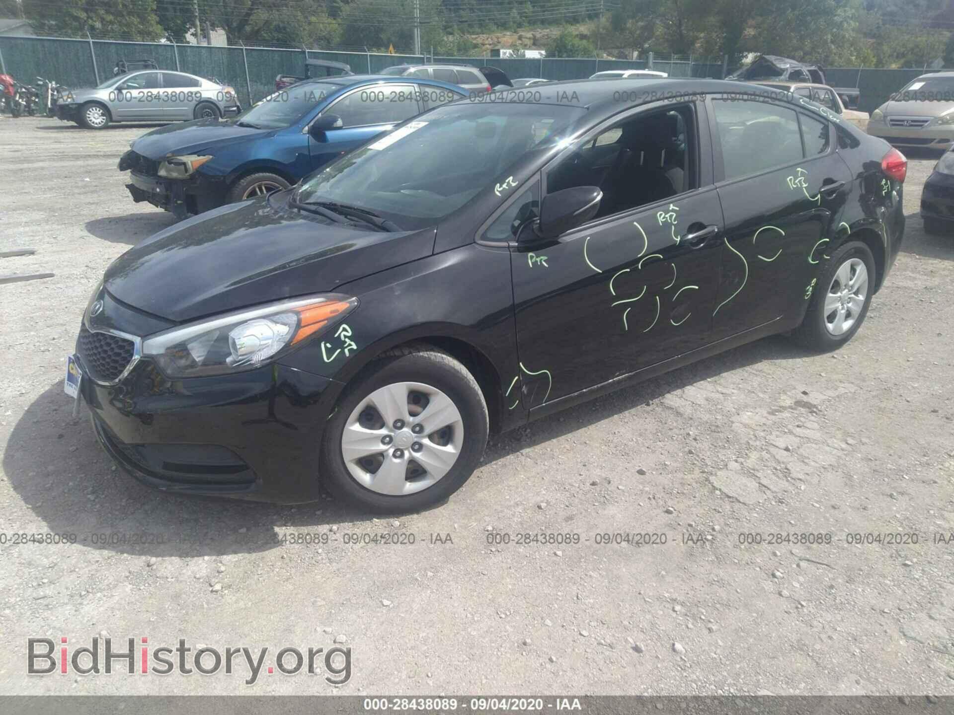 2015 KIA FORTE - VIN: KNAFX4A63F5391377 - Фото 2