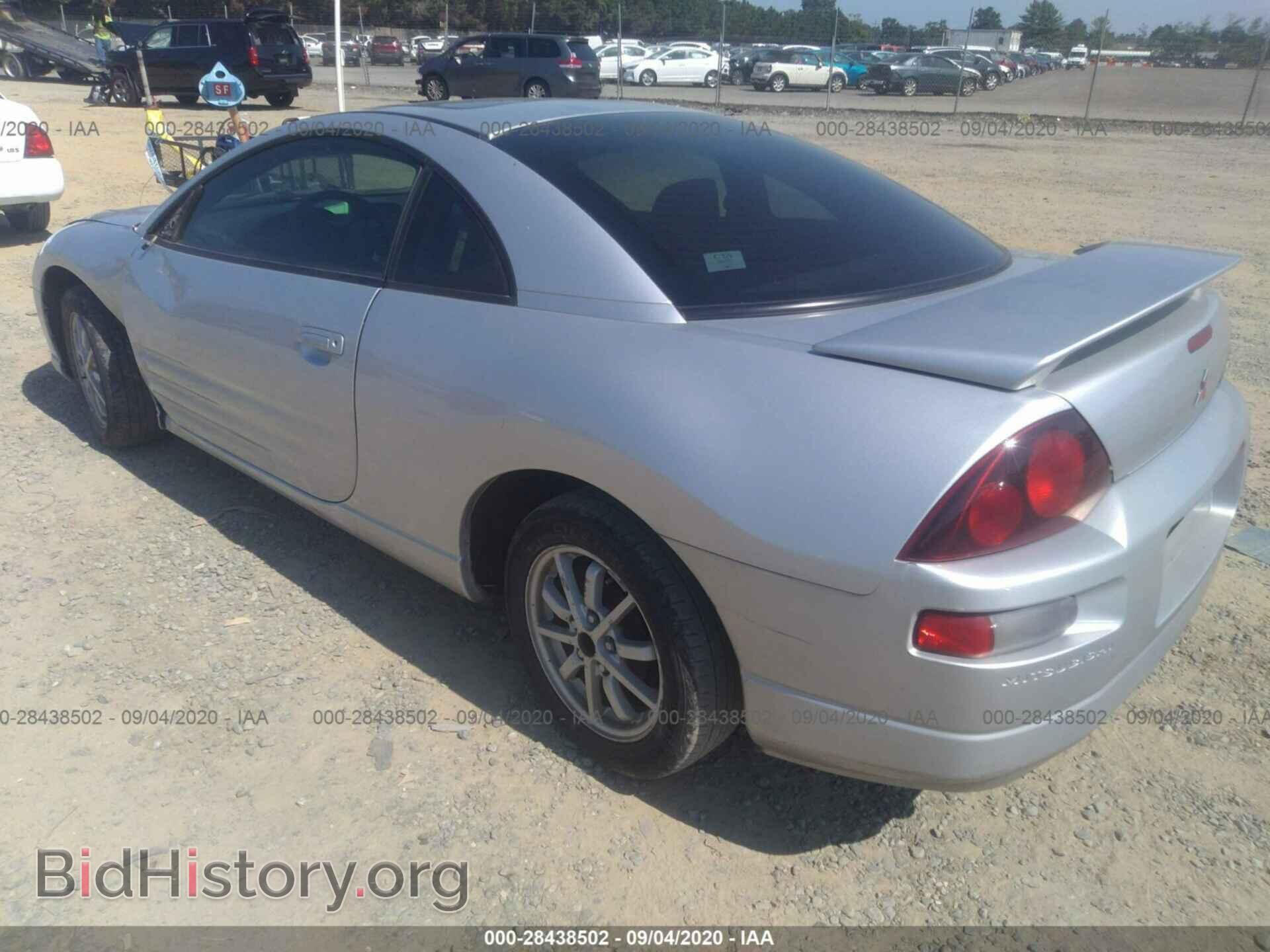 2001 MITSUBISHI ECLIPSE - VIN: 4A3AC44G41E124526 - Фото 3